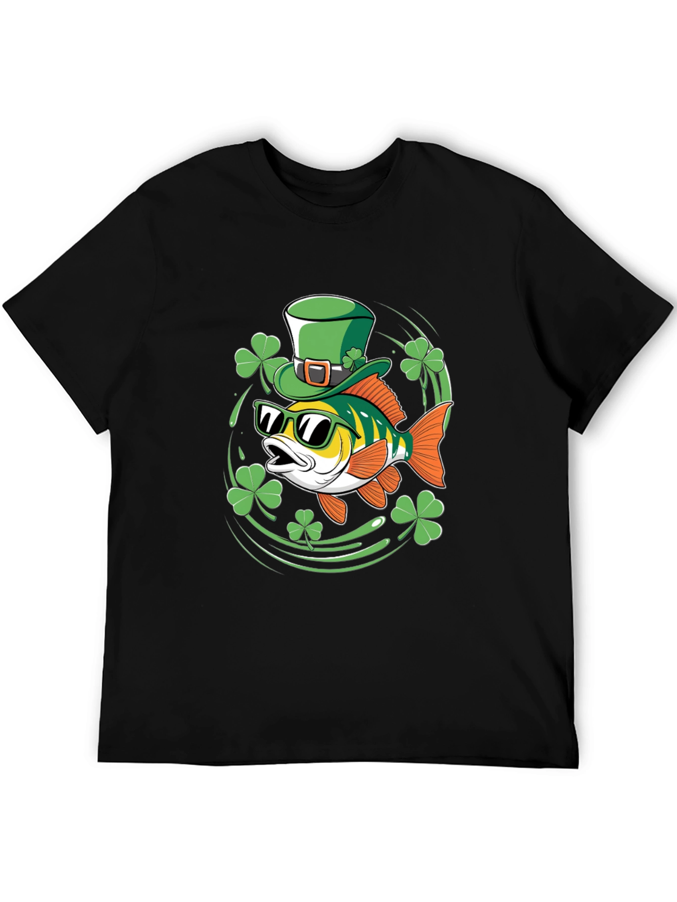 St. Patricks Day Fish Graphic Tee