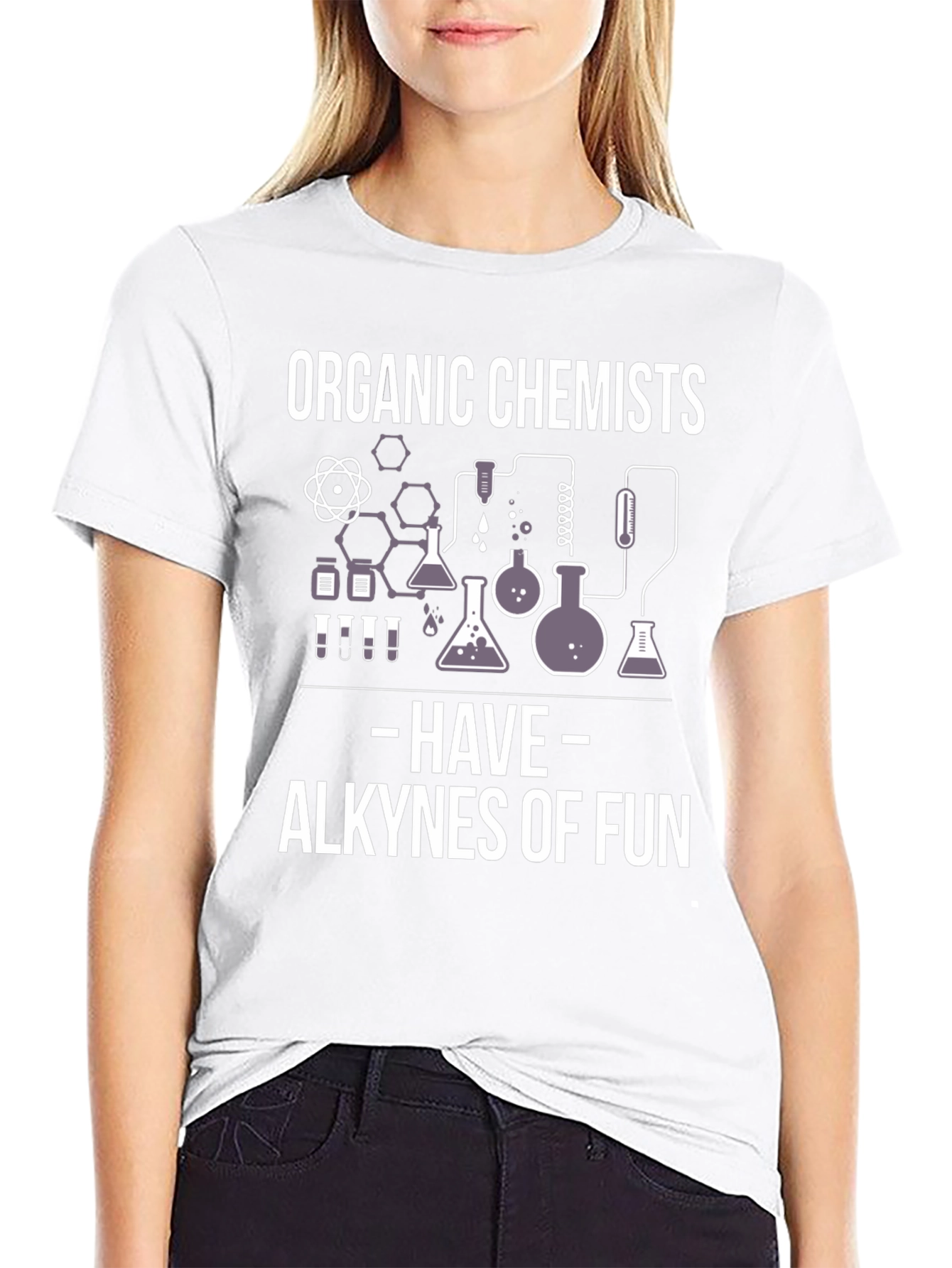 Organic Chemists Alkynes of Fun Graphic T-Shirt
