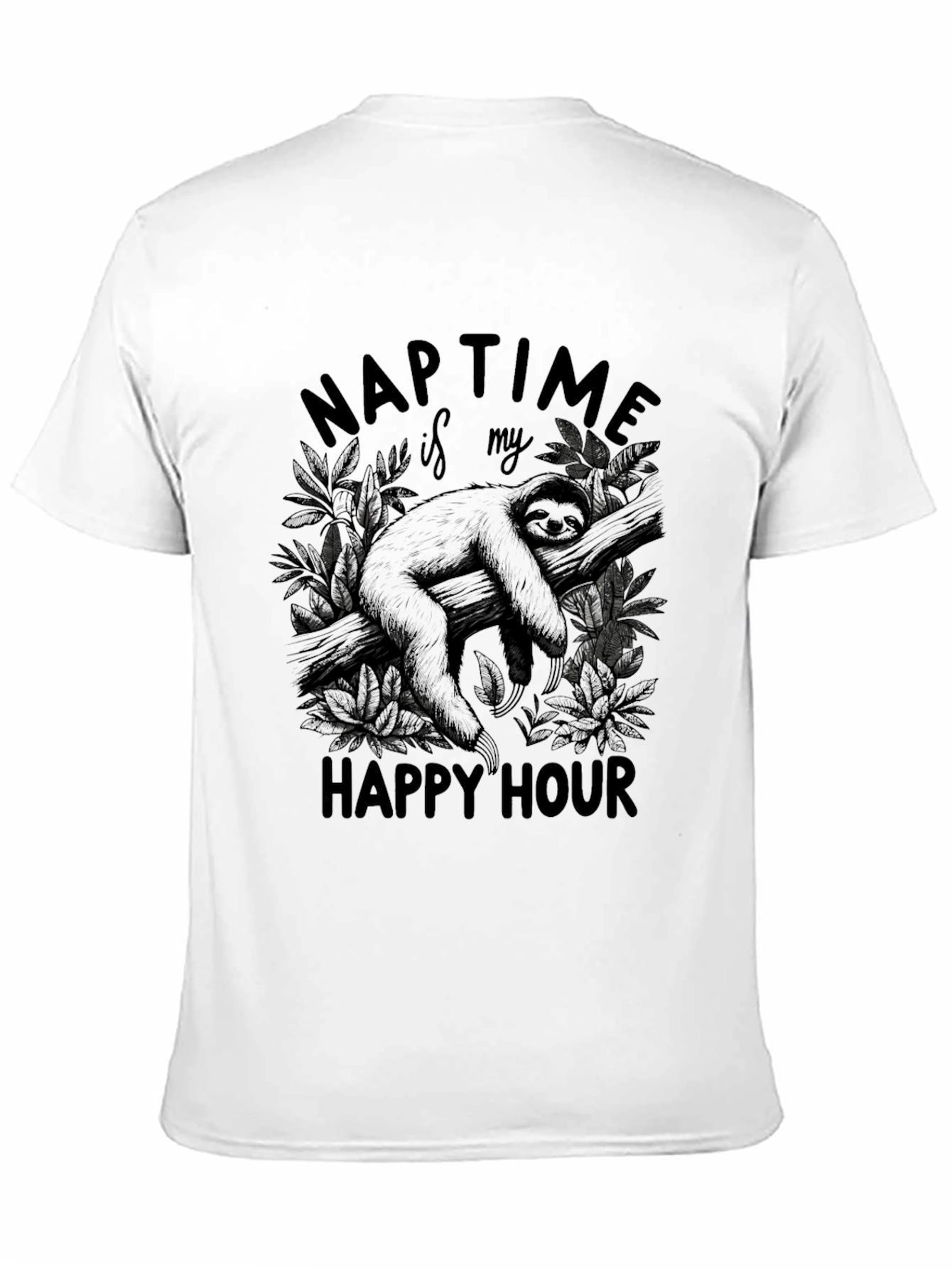 Naptime Sloth Tee - Happy Hour Naps