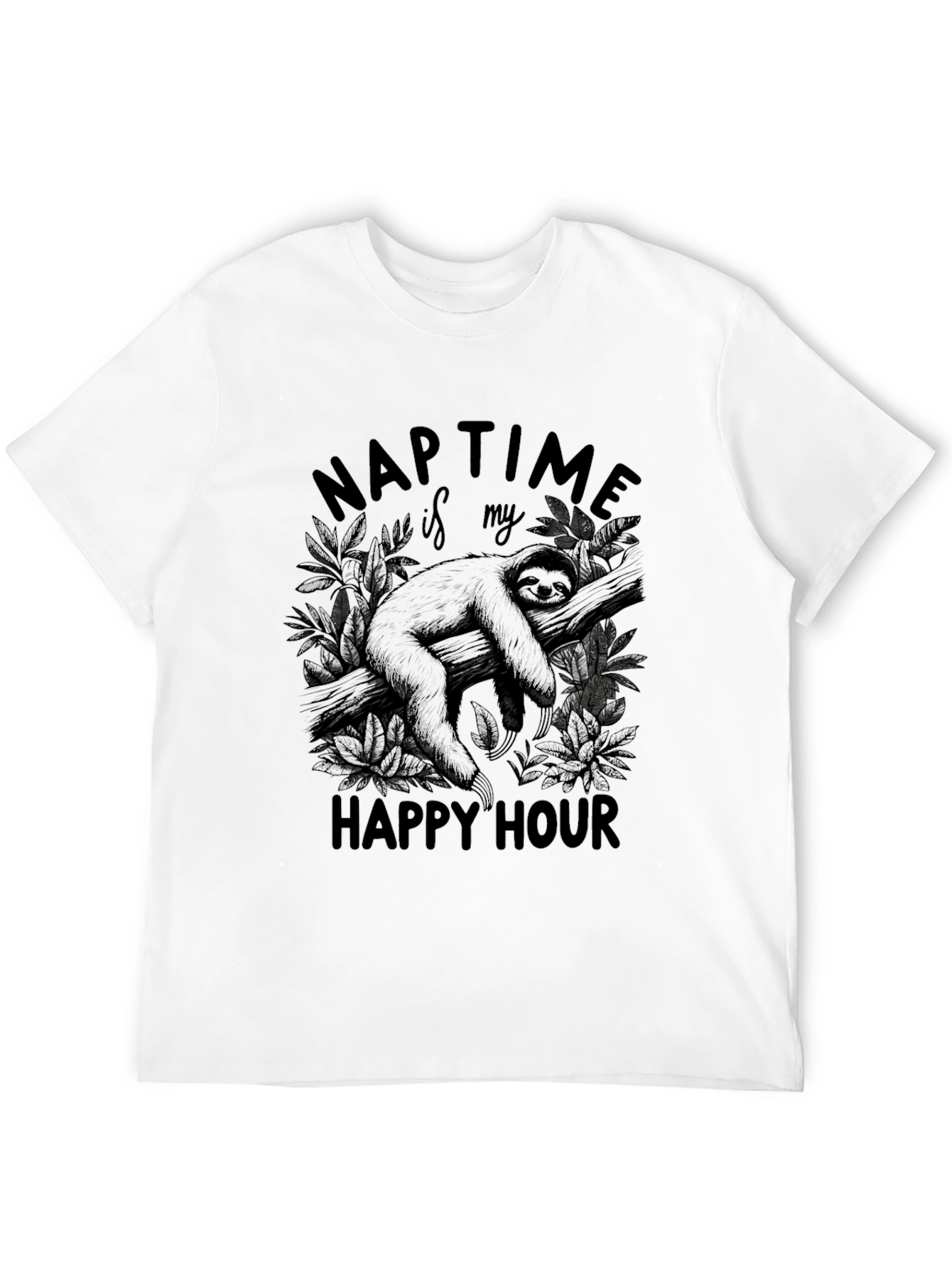 Naptime Sloth Tee - Happy Hour Naps