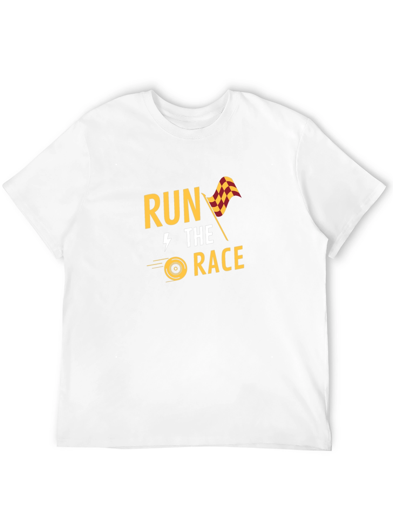 Run the Race Graphic Tee - Black