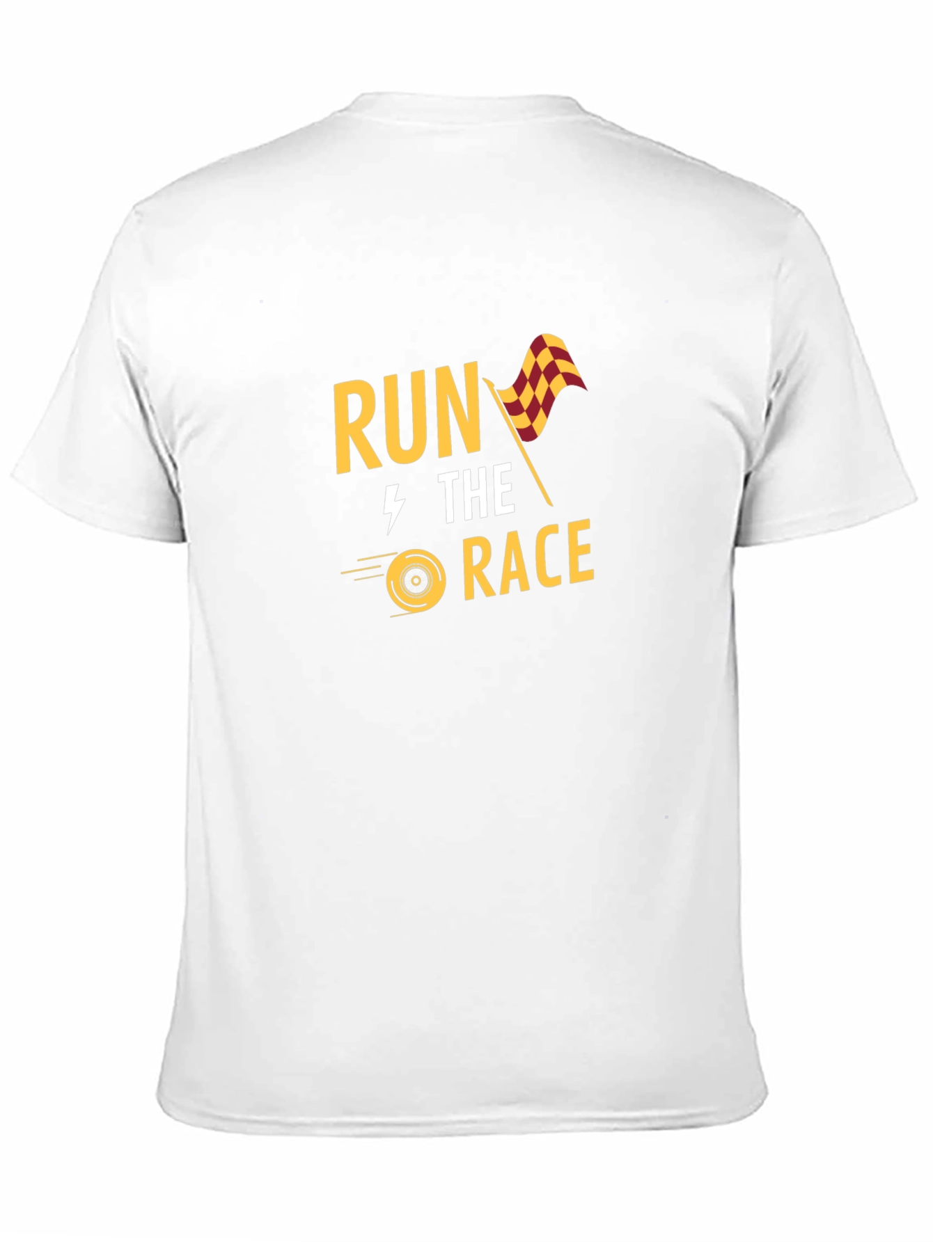Run the Race Graphic Tee - Black