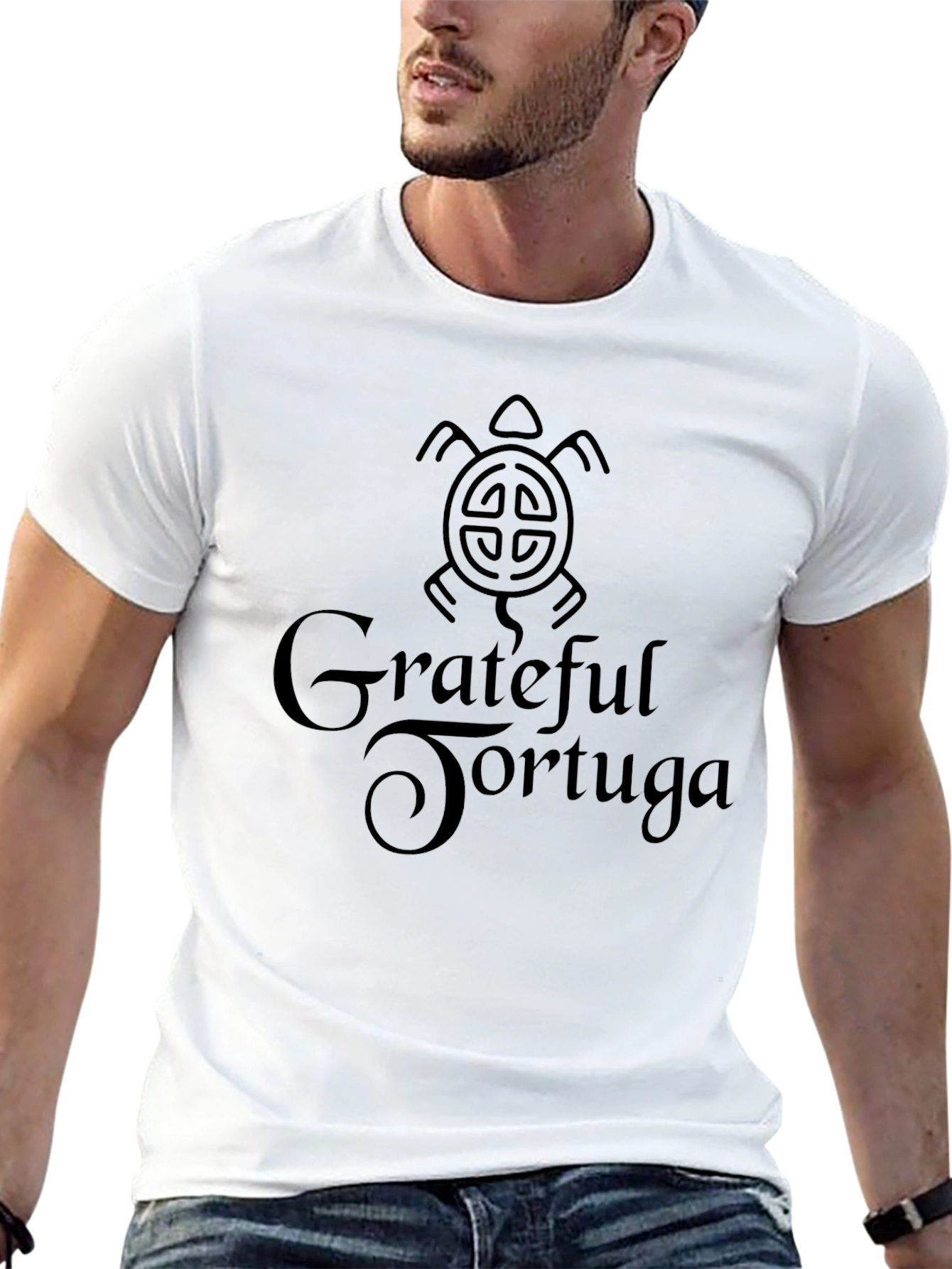 Grateful Tortuga Black T-Shirt