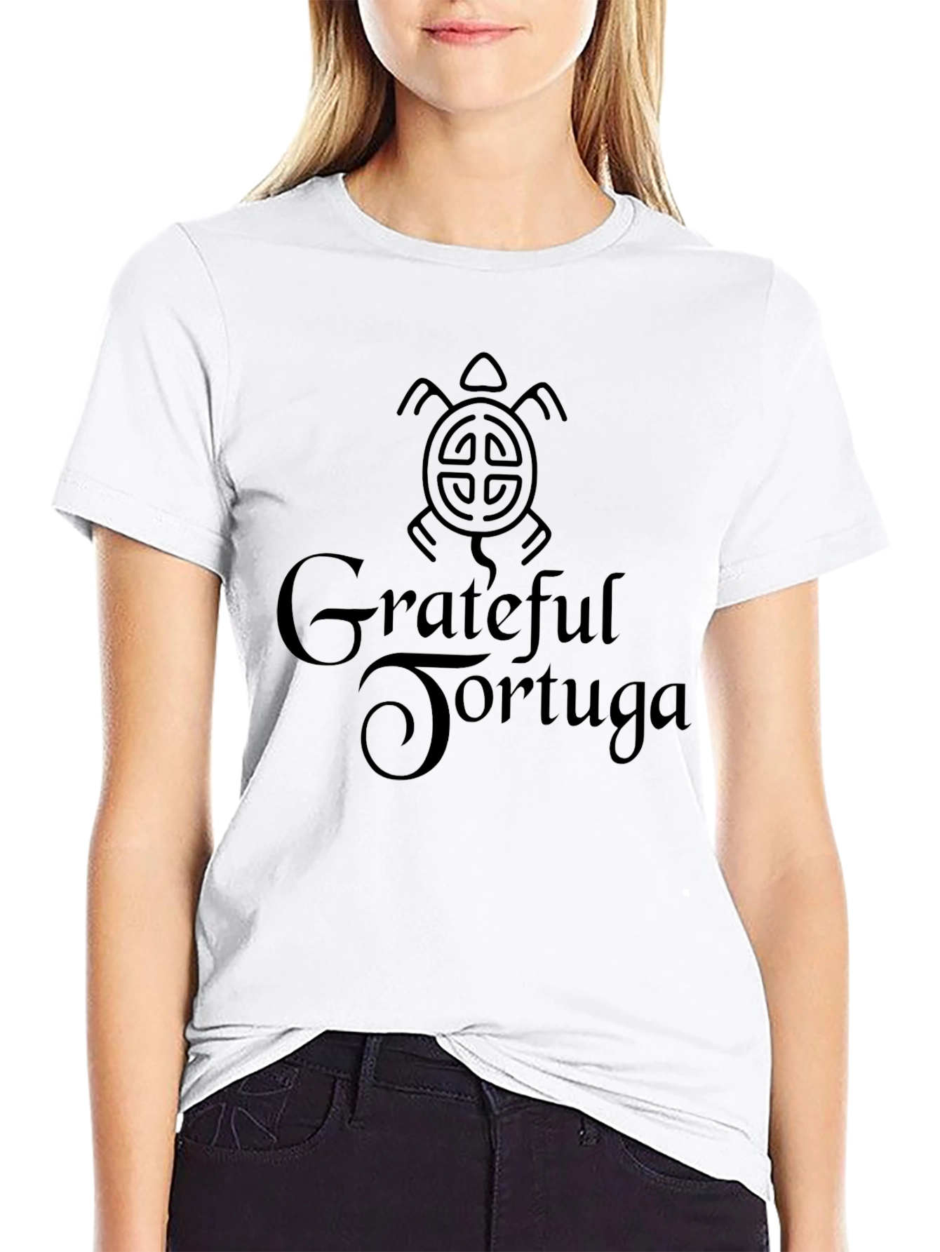 Grateful Tortuga Black T-Shirt
