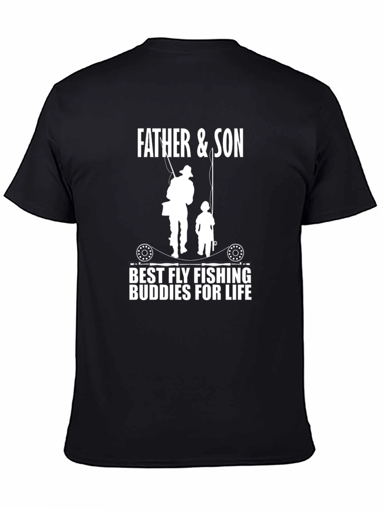 Father & Son Fly Fishing Buddies T-Shirt