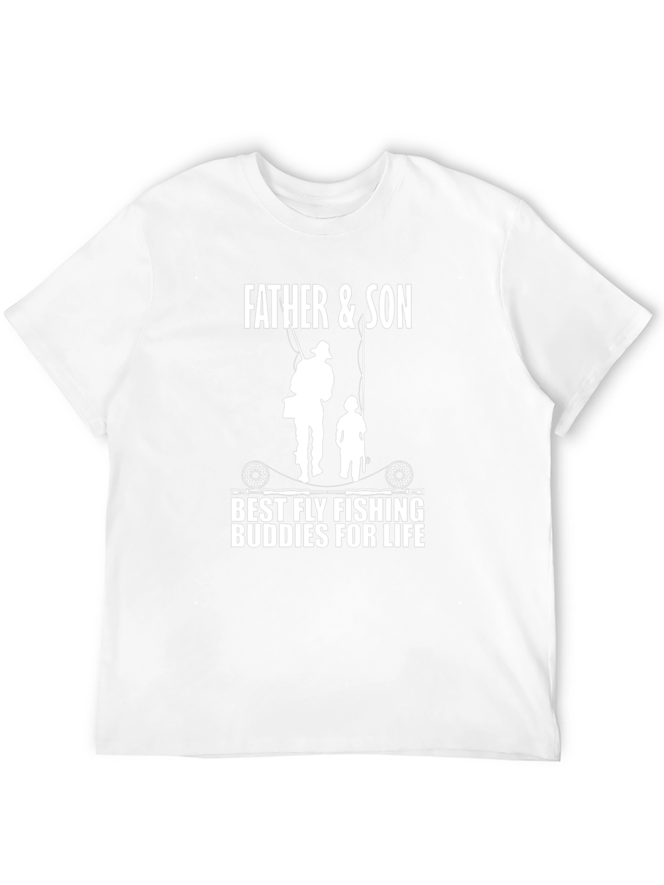 Father & Son Fly Fishing Buddies T-Shirt