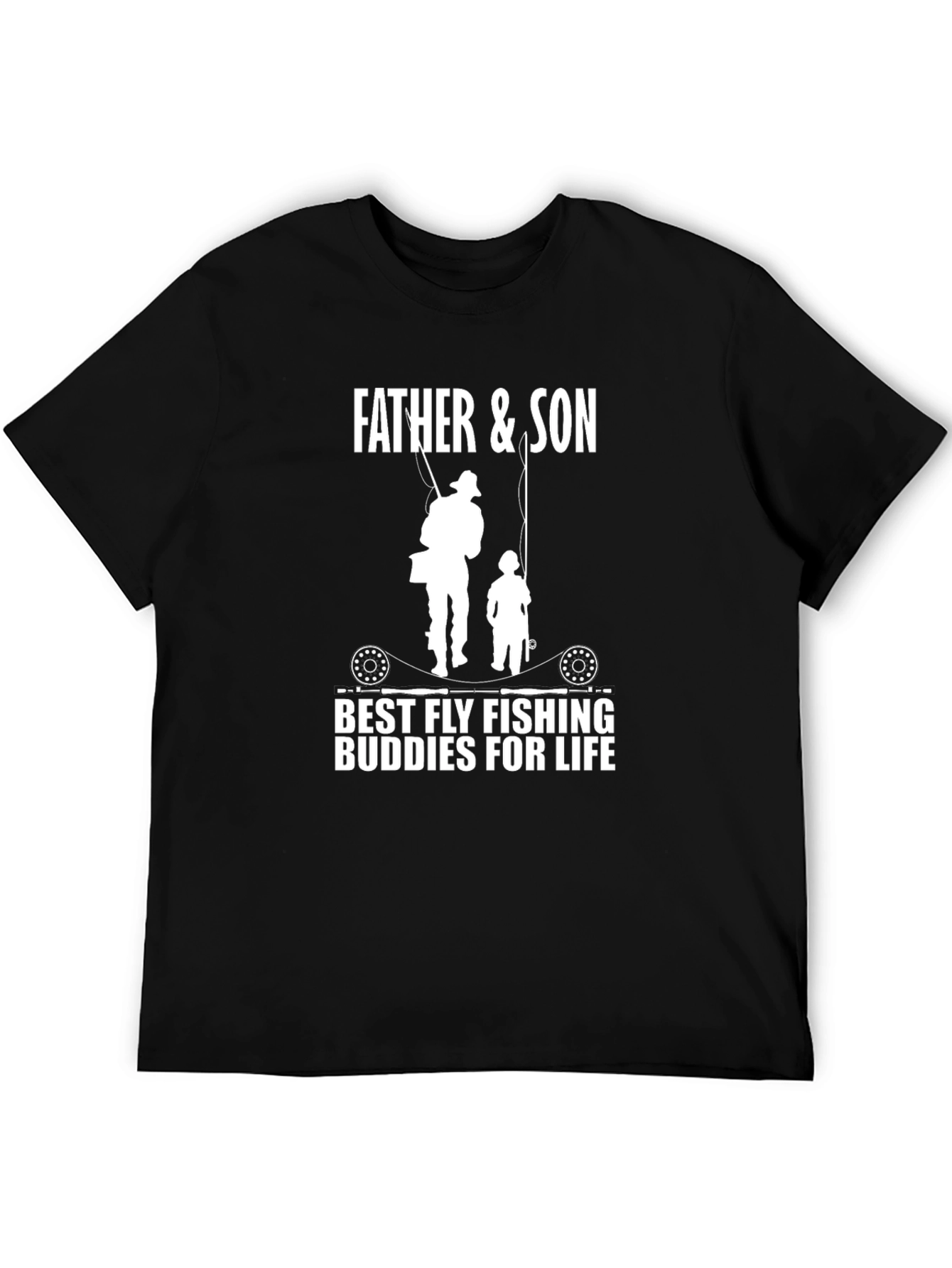 Father & Son Fly Fishing Buddies T-Shirt