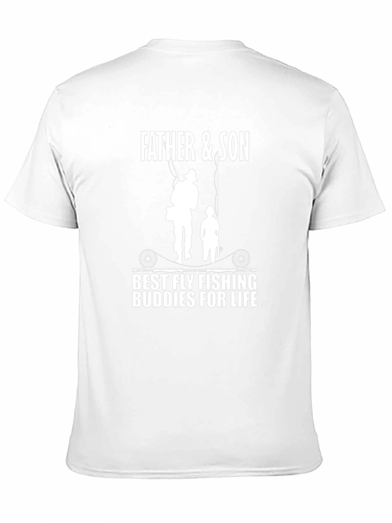 Father & Son Fly Fishing Buddies T-Shirt