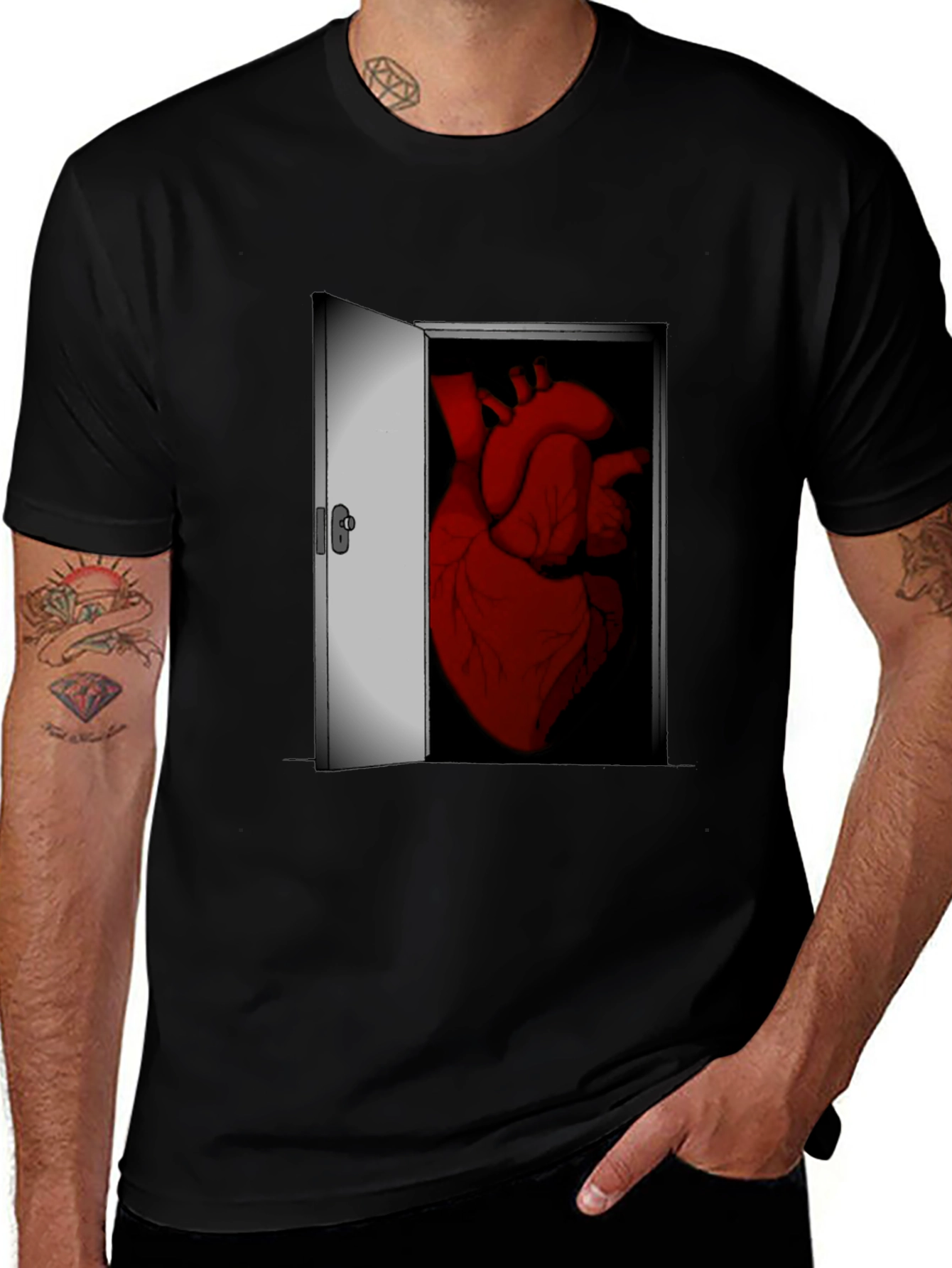 Heart Doorway Graphic Tee