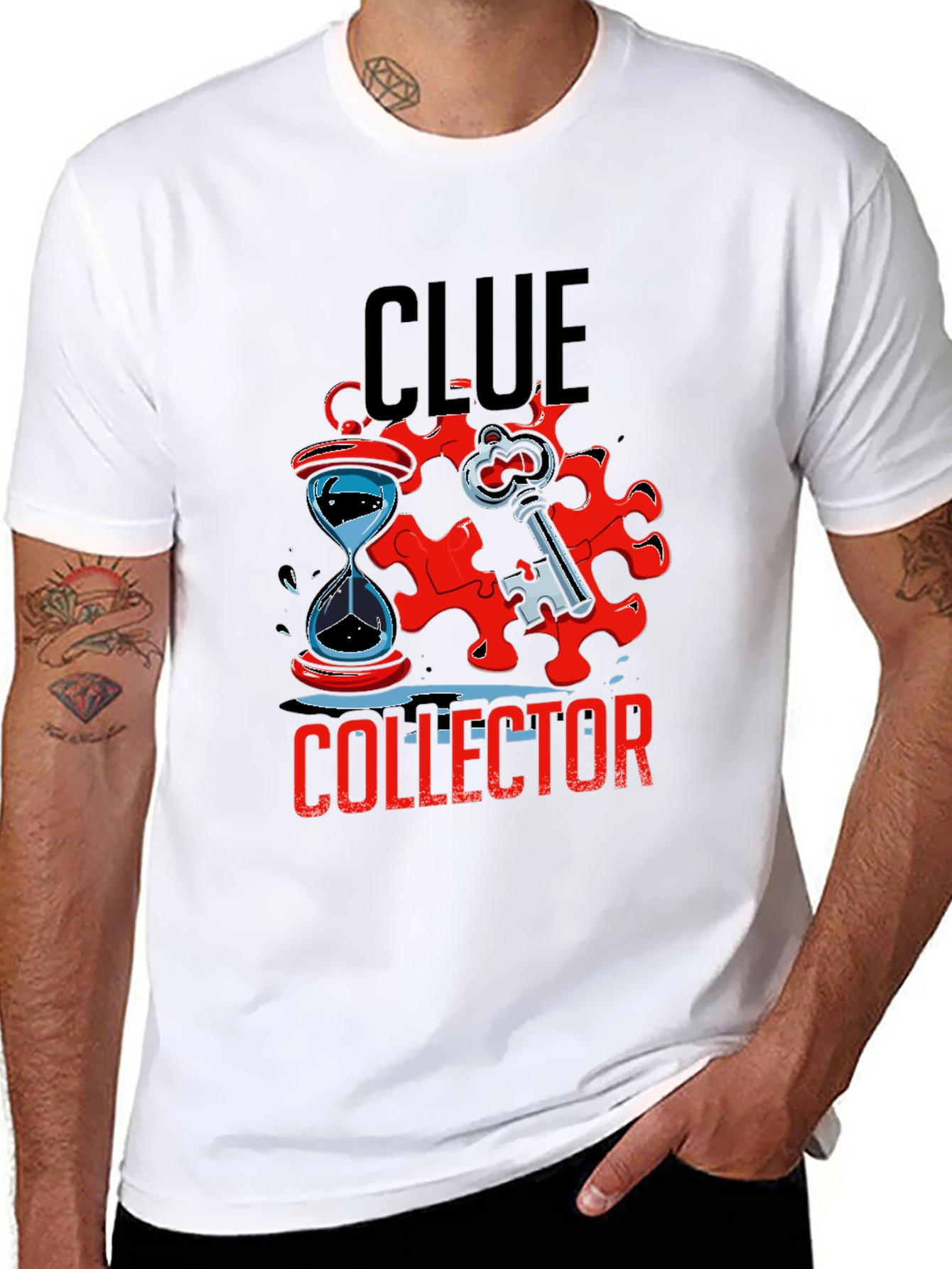 Clue Collector T-Shirt - Mystery Solver Apparel