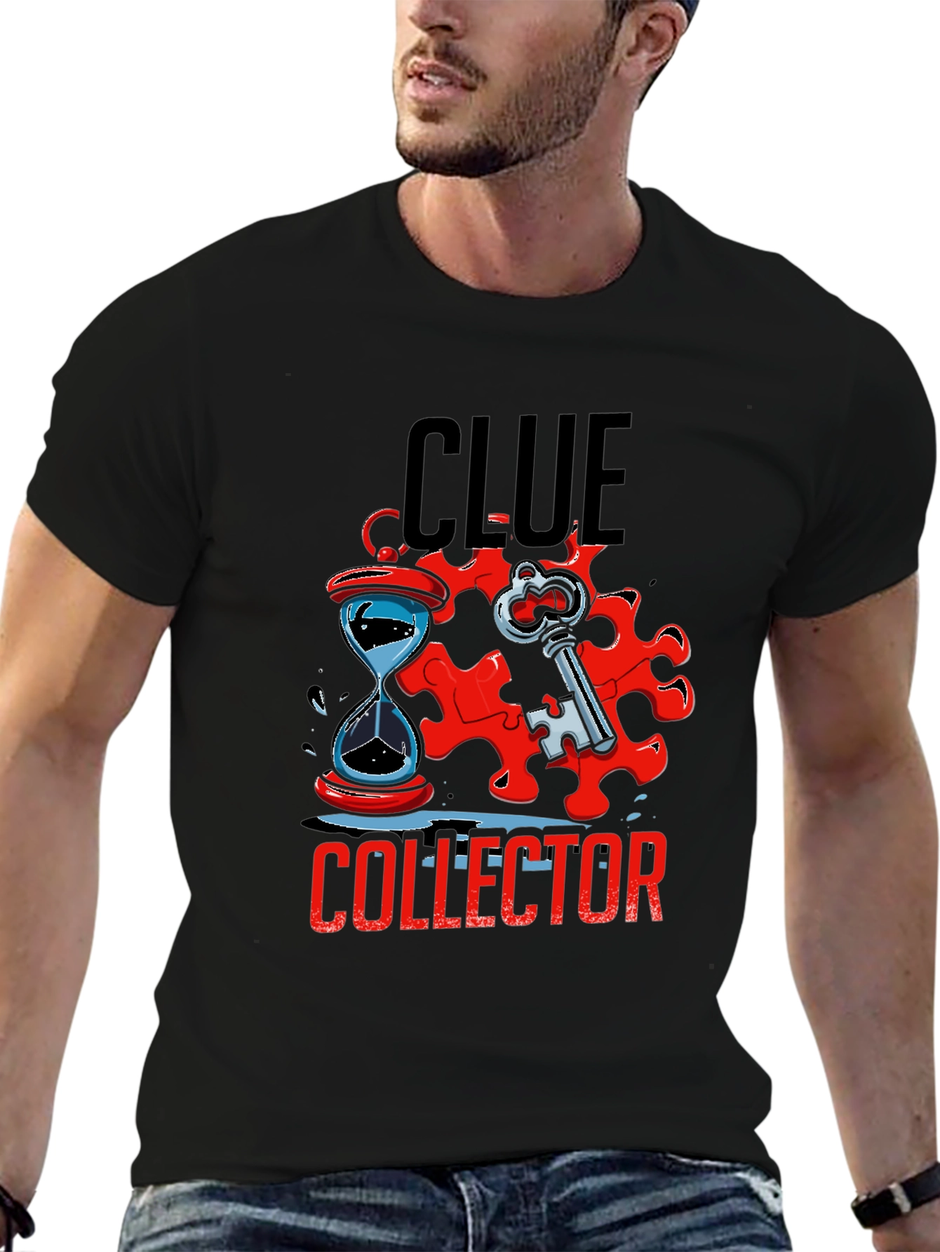 Clue Collector T-Shirt - Mystery Solver Apparel