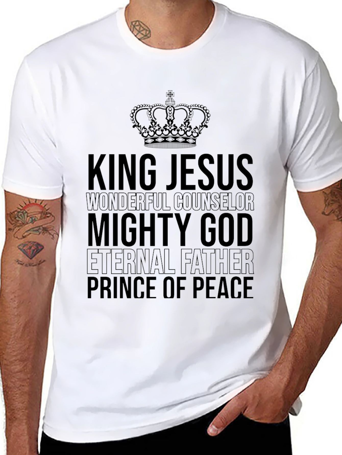 King Jesus Graphic T-Shirt