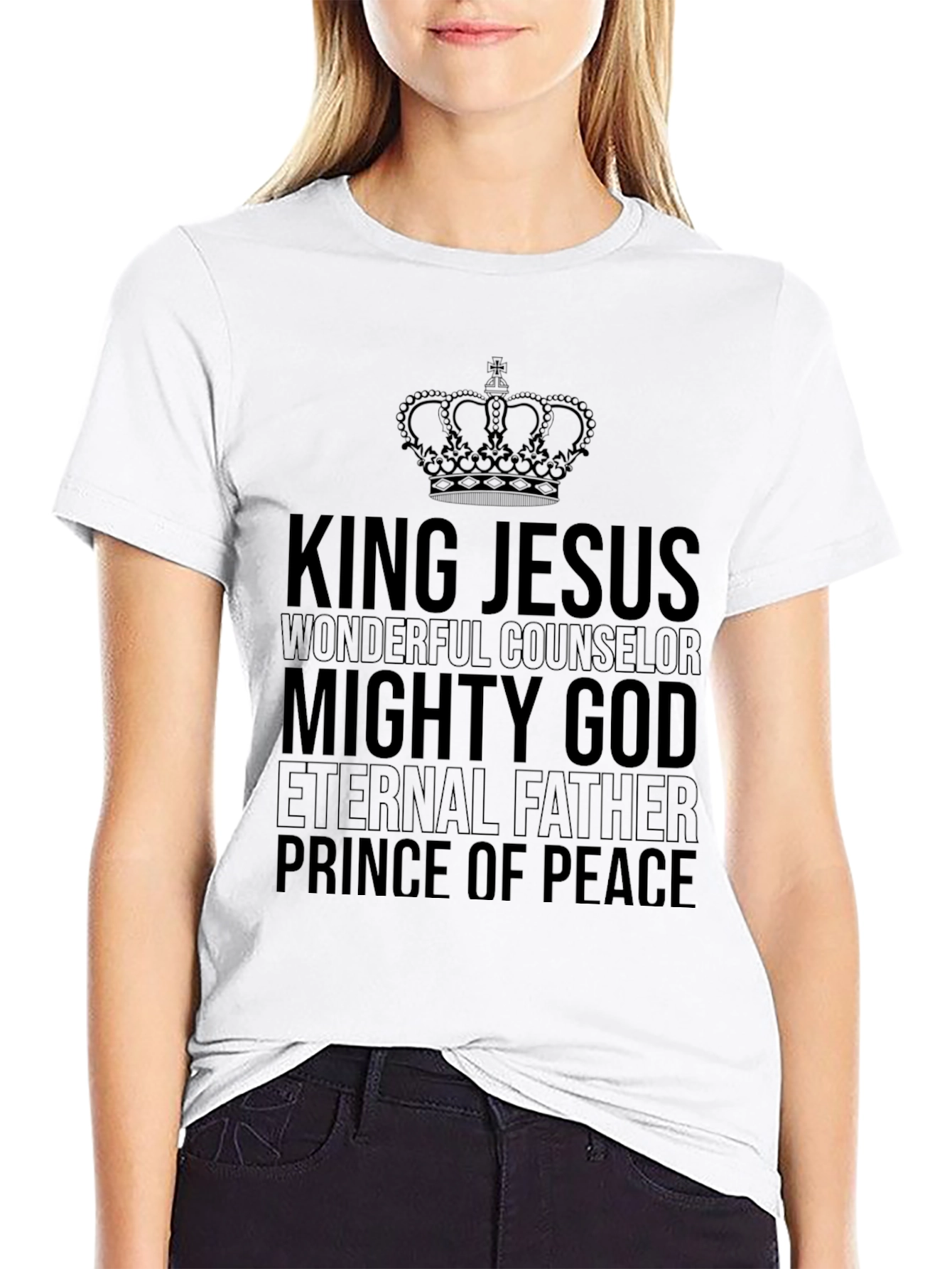 King Jesus Graphic T-Shirt