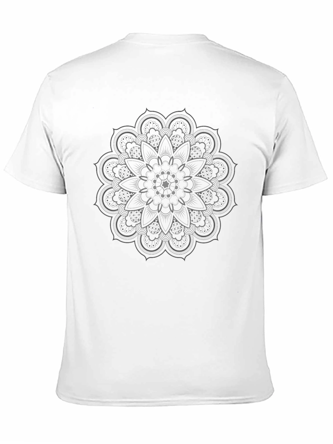 Black Mandala Graphic Tee