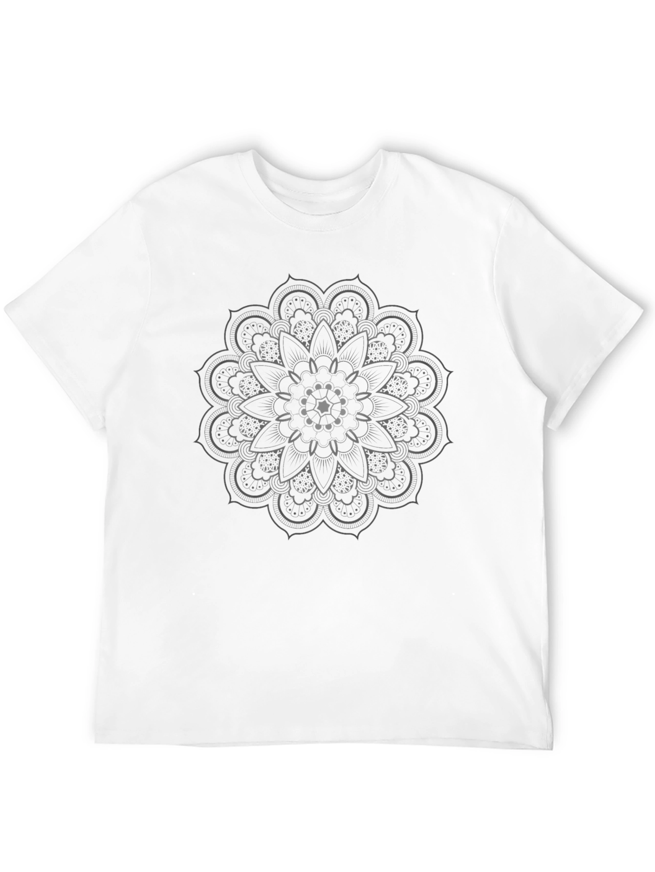 Black Mandala Graphic Tee
