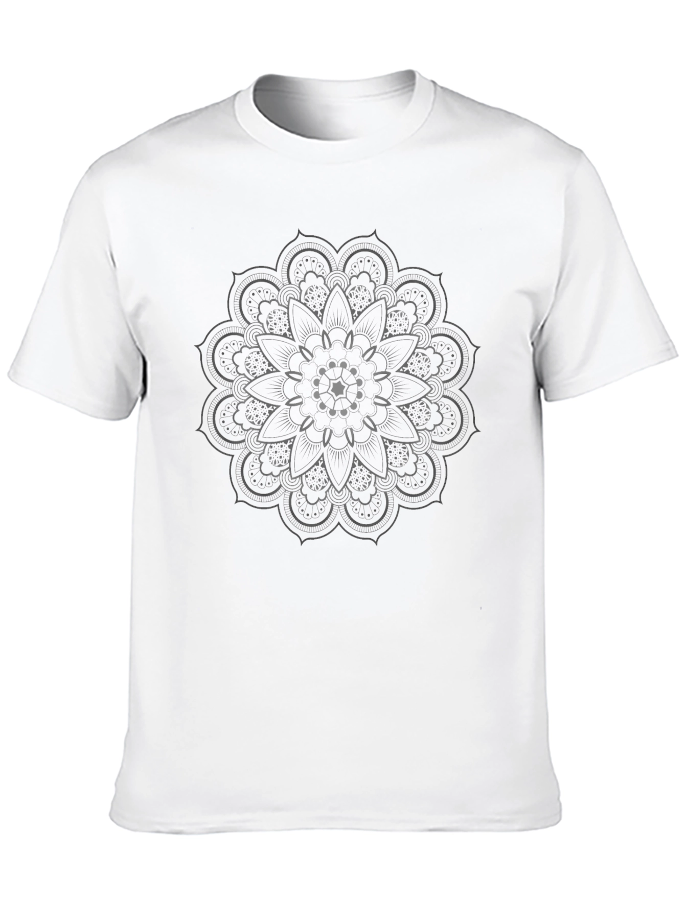 Black Mandala Graphic Tee