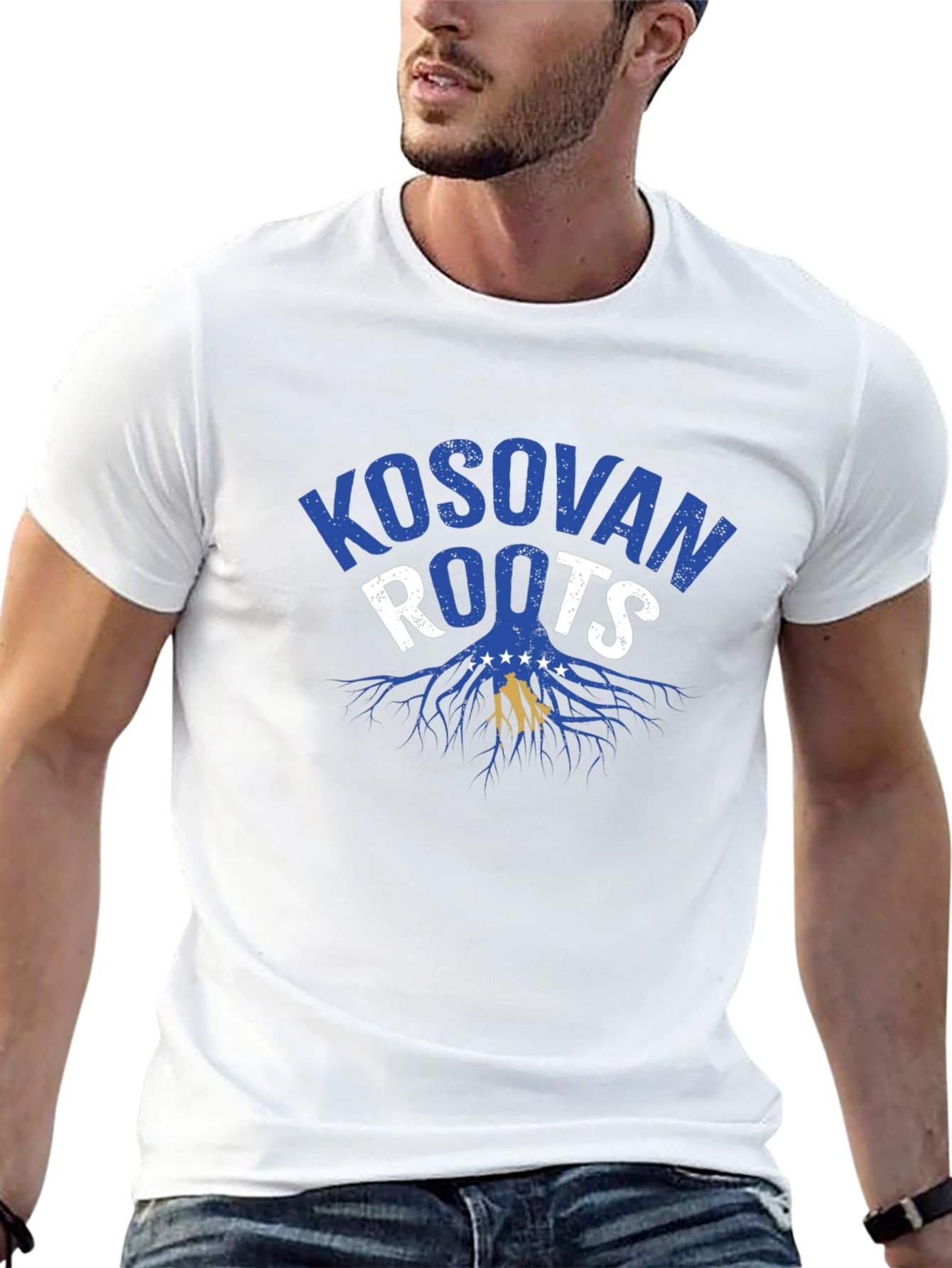 Kosovan Roots T-Shirt - Black Tee