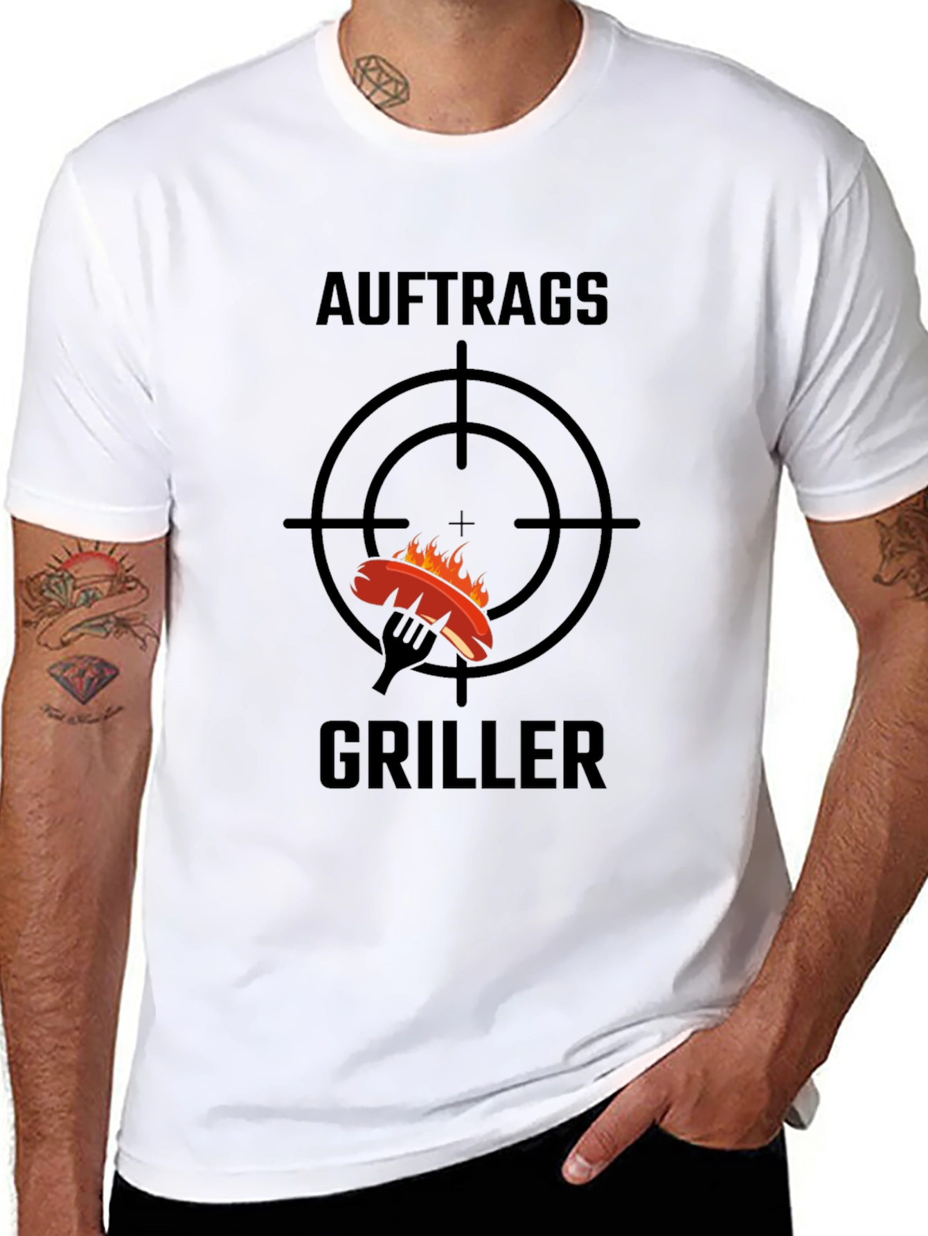 Auftrags Griller Graphic Tee