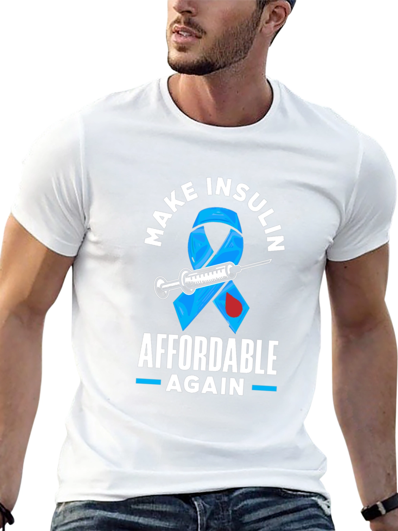 Make Insulin Affordable Again Awareness T-Shirt