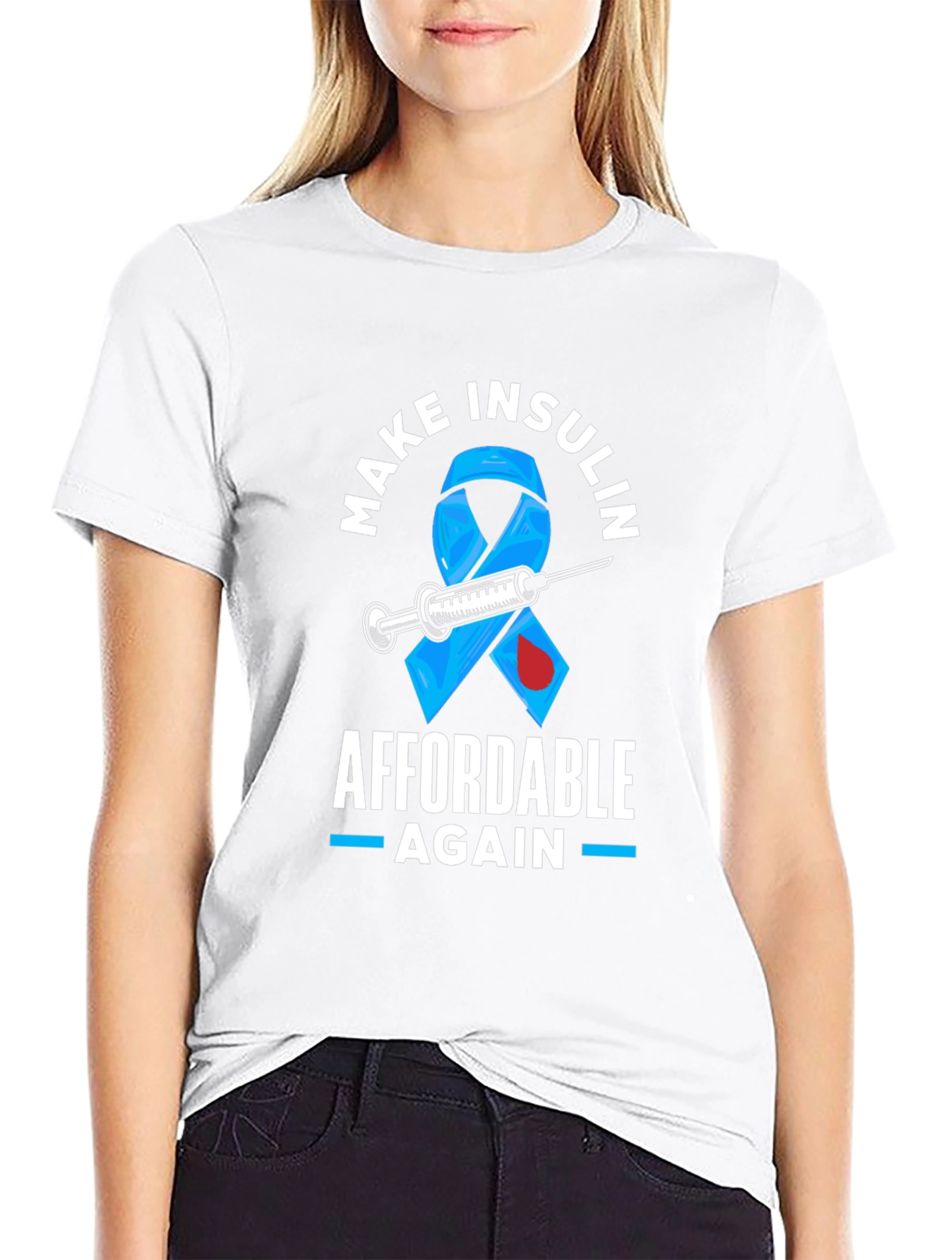 Make Insulin Affordable Again Awareness T-Shirt