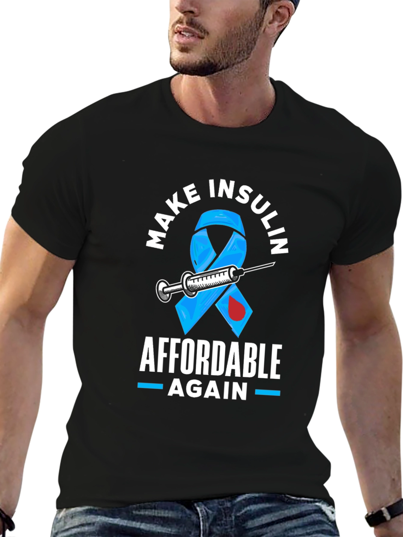 Make Insulin Affordable Again Awareness T-Shirt