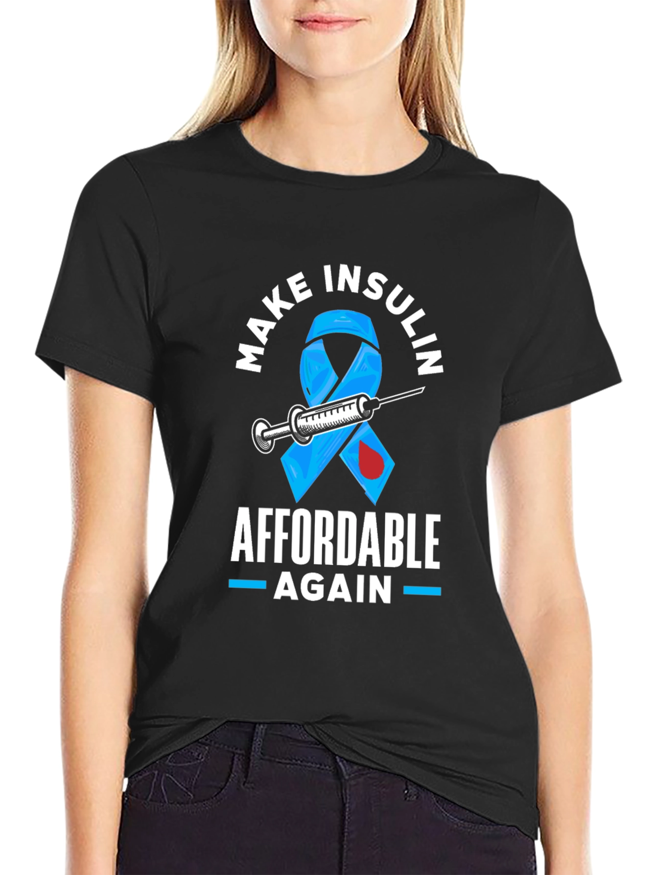 Make Insulin Affordable Again Awareness T-Shirt