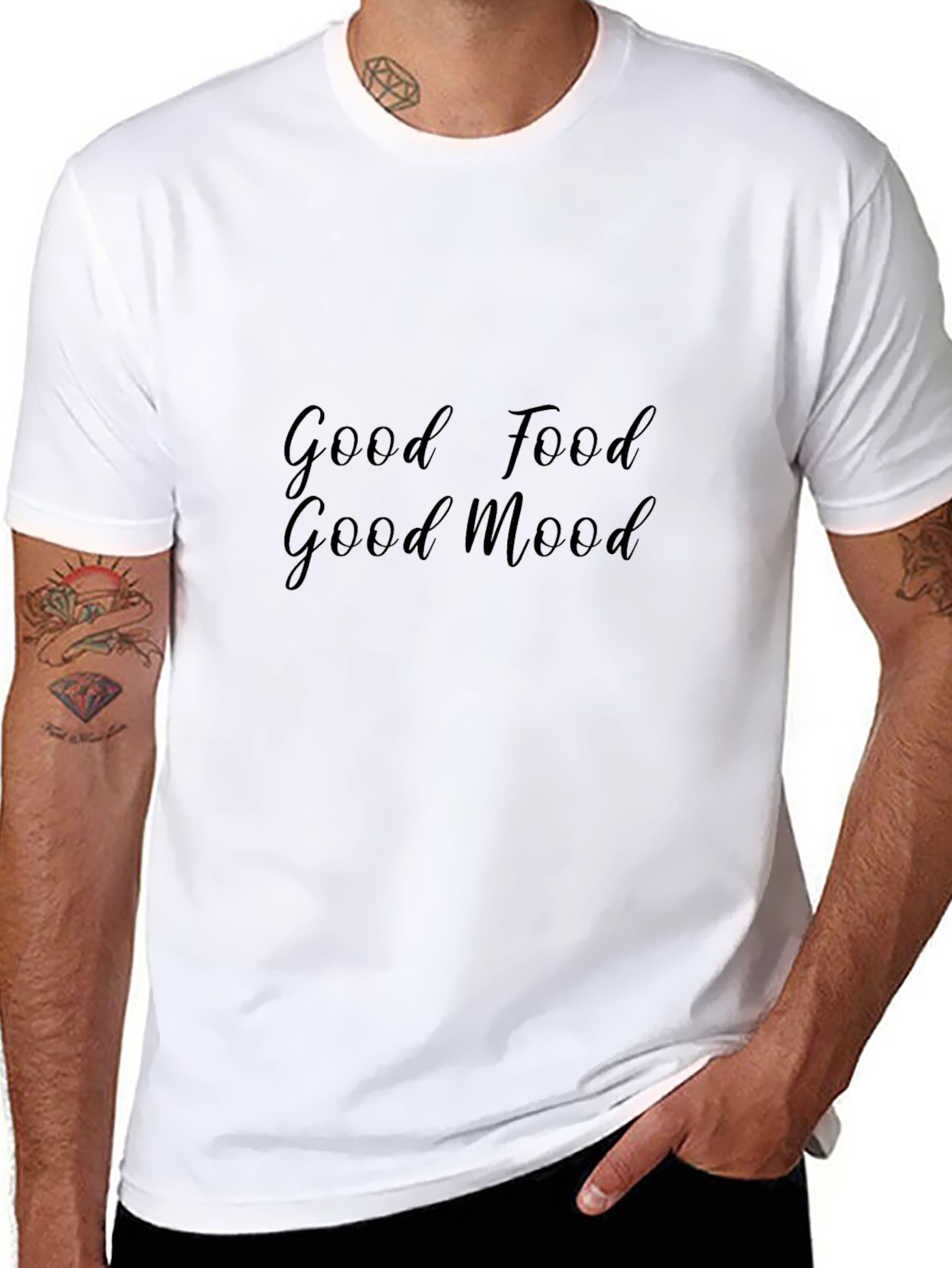 Good Food Good Mood Graphic Tee
