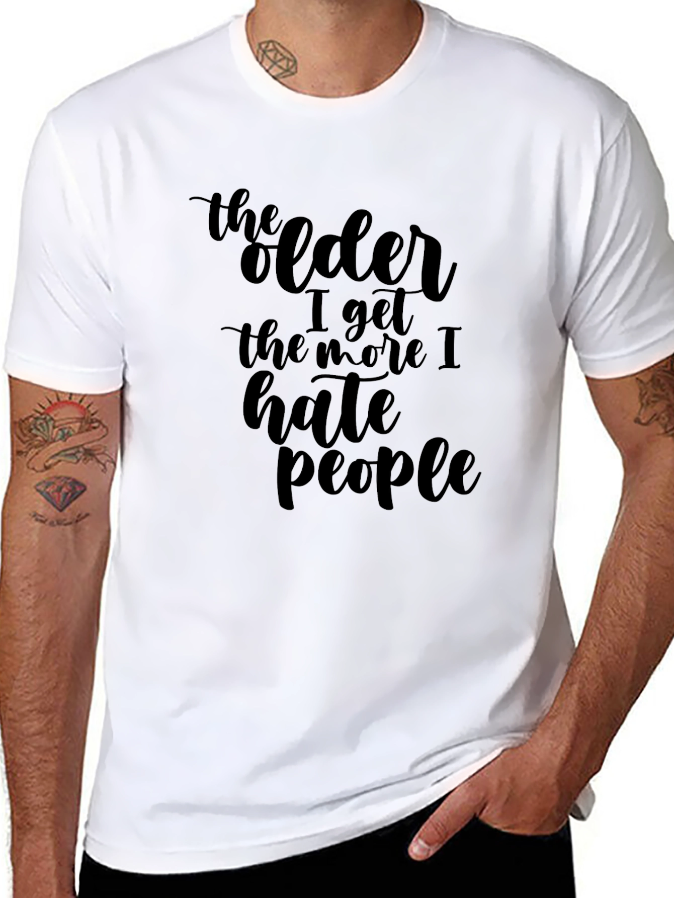 Funny Sarcastic The Older I Get T-Shirt