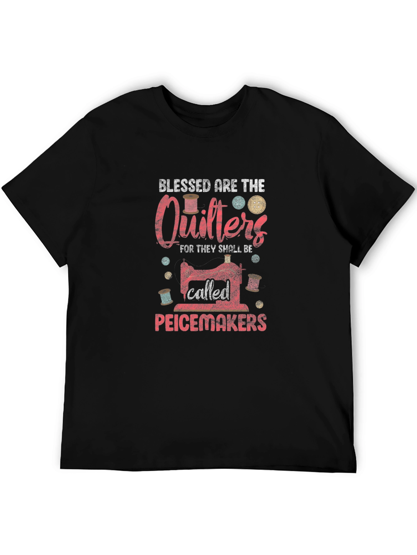 Blessed are the Quilters Graphic T-Shirt