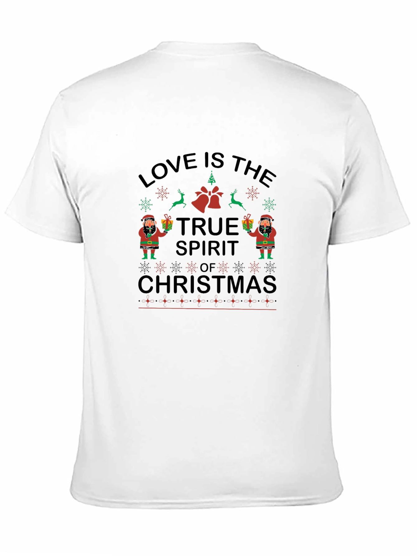 Love is the True Spirit of Christmas Graphic Tee