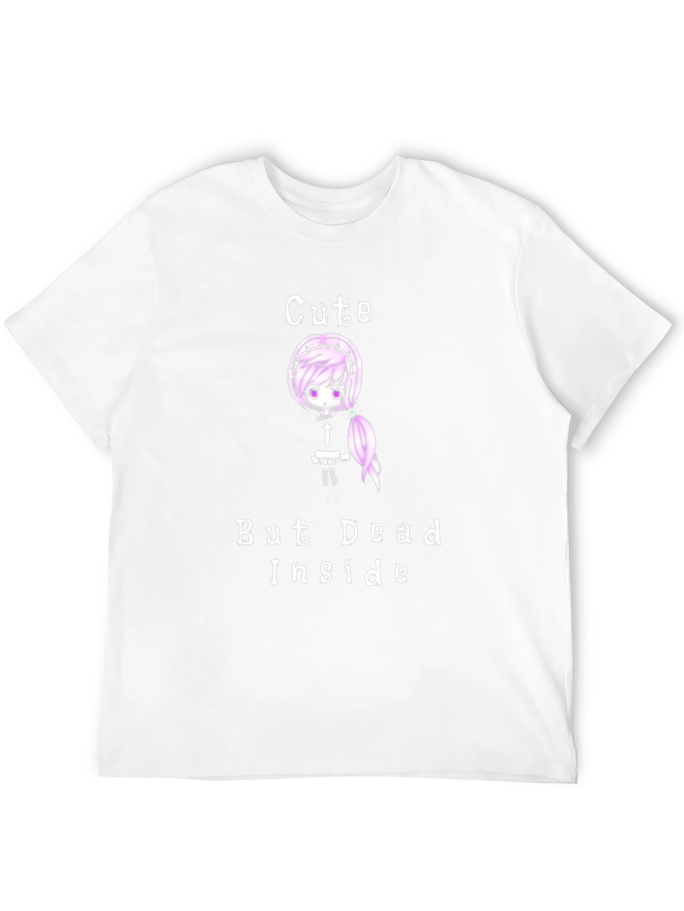 Cute But Dead Inside Black Graphic T-Shirt