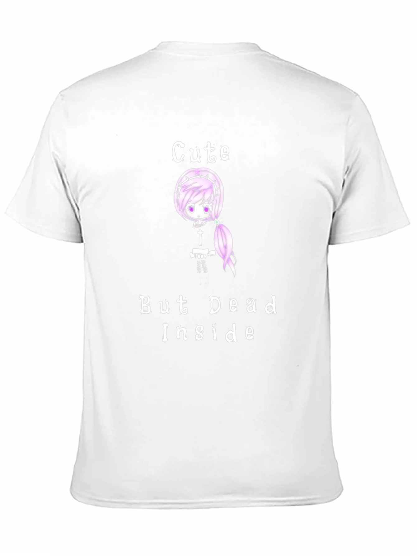 Cute But Dead Inside Black Graphic T-Shirt