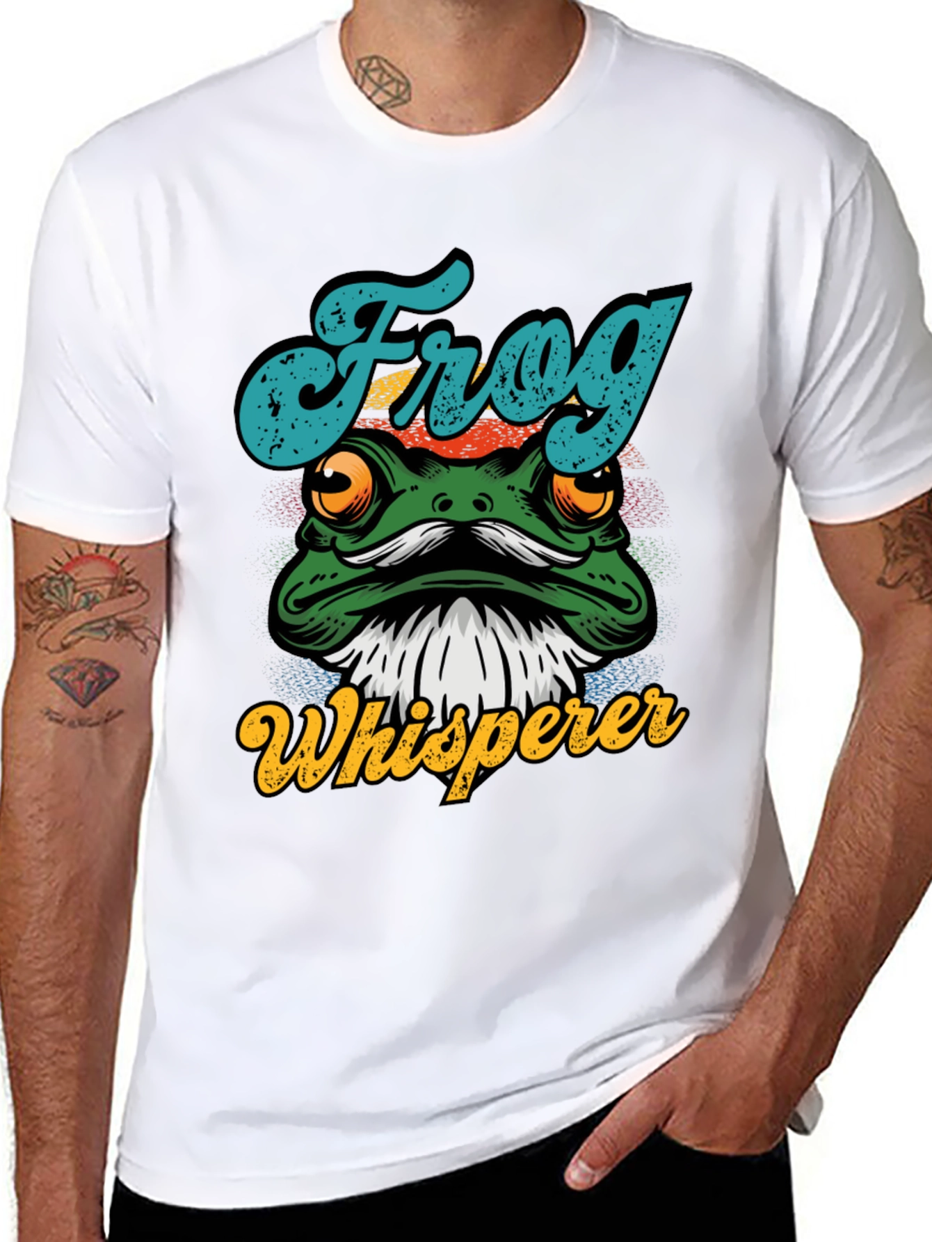 Frog Whisperer Graphic T-Shirt -  Unique Gift