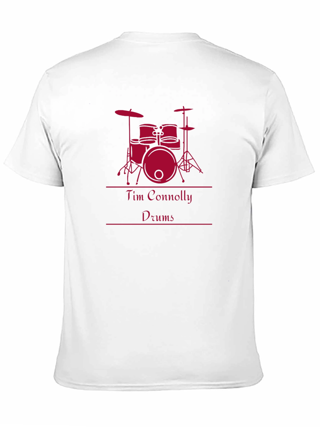Tim Connolly Drums Black T-Shirt