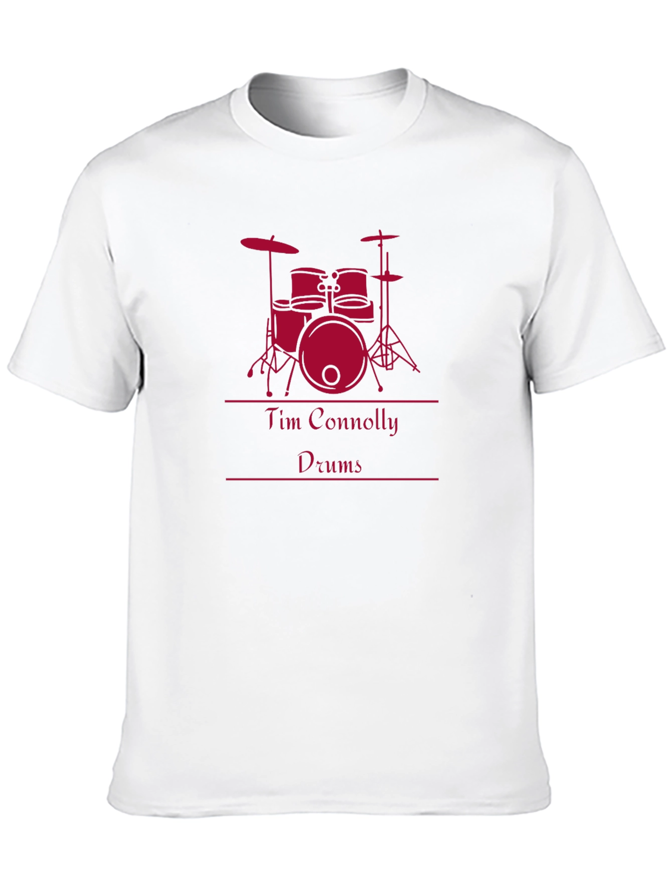 Tim Connolly Drums Black T-Shirt