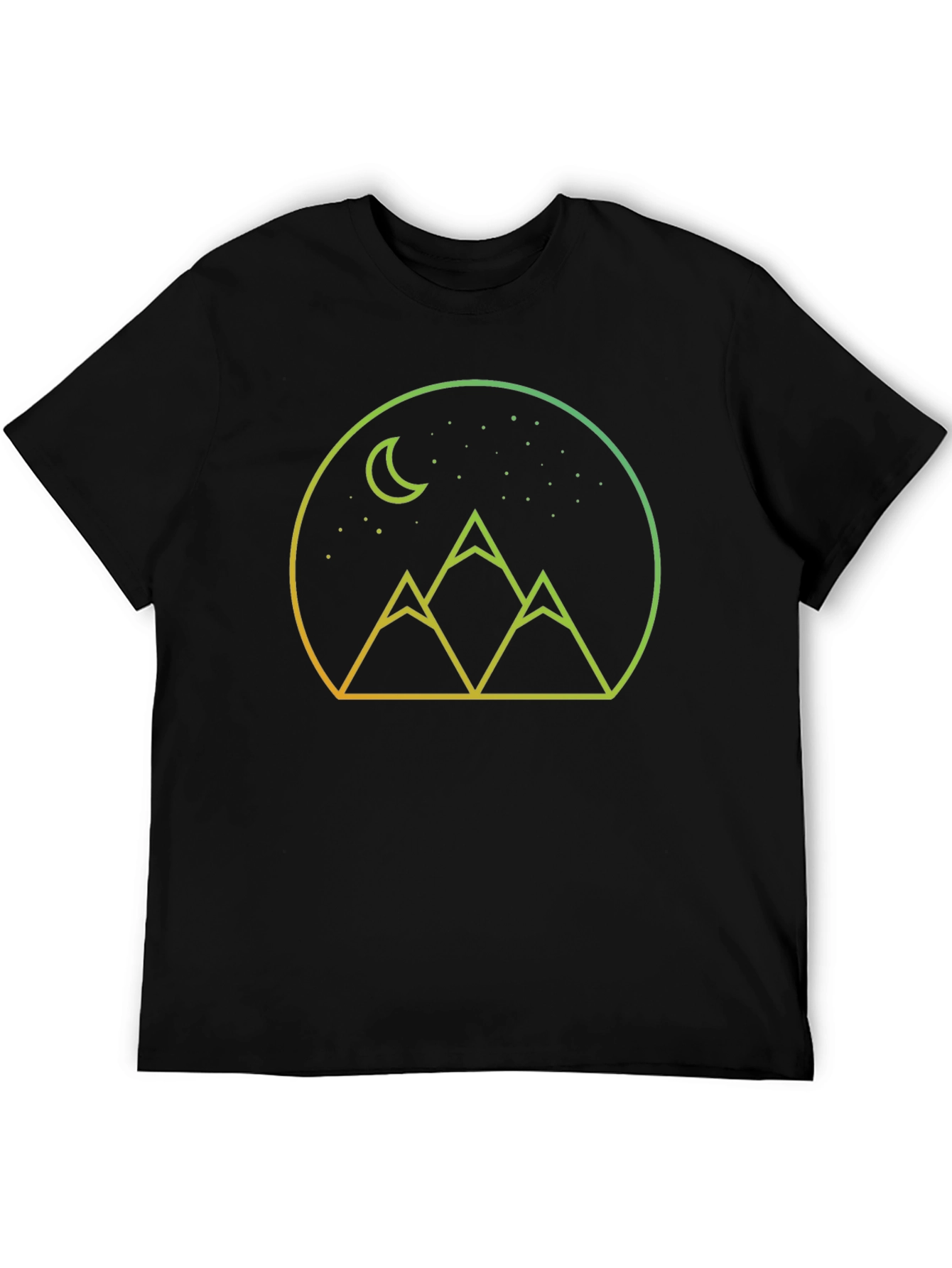 Mountain Moon Graphic Tee - Stylish Comfort