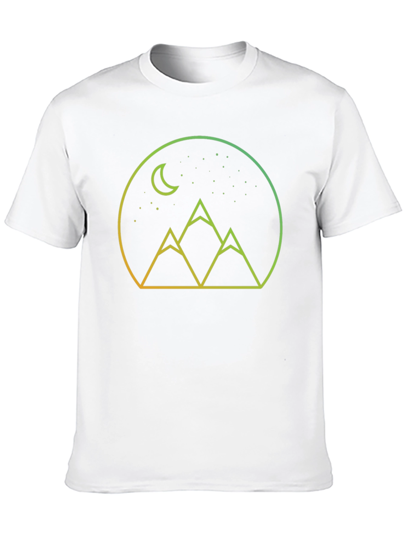Mountain Moon Graphic Tee - Stylish Comfort