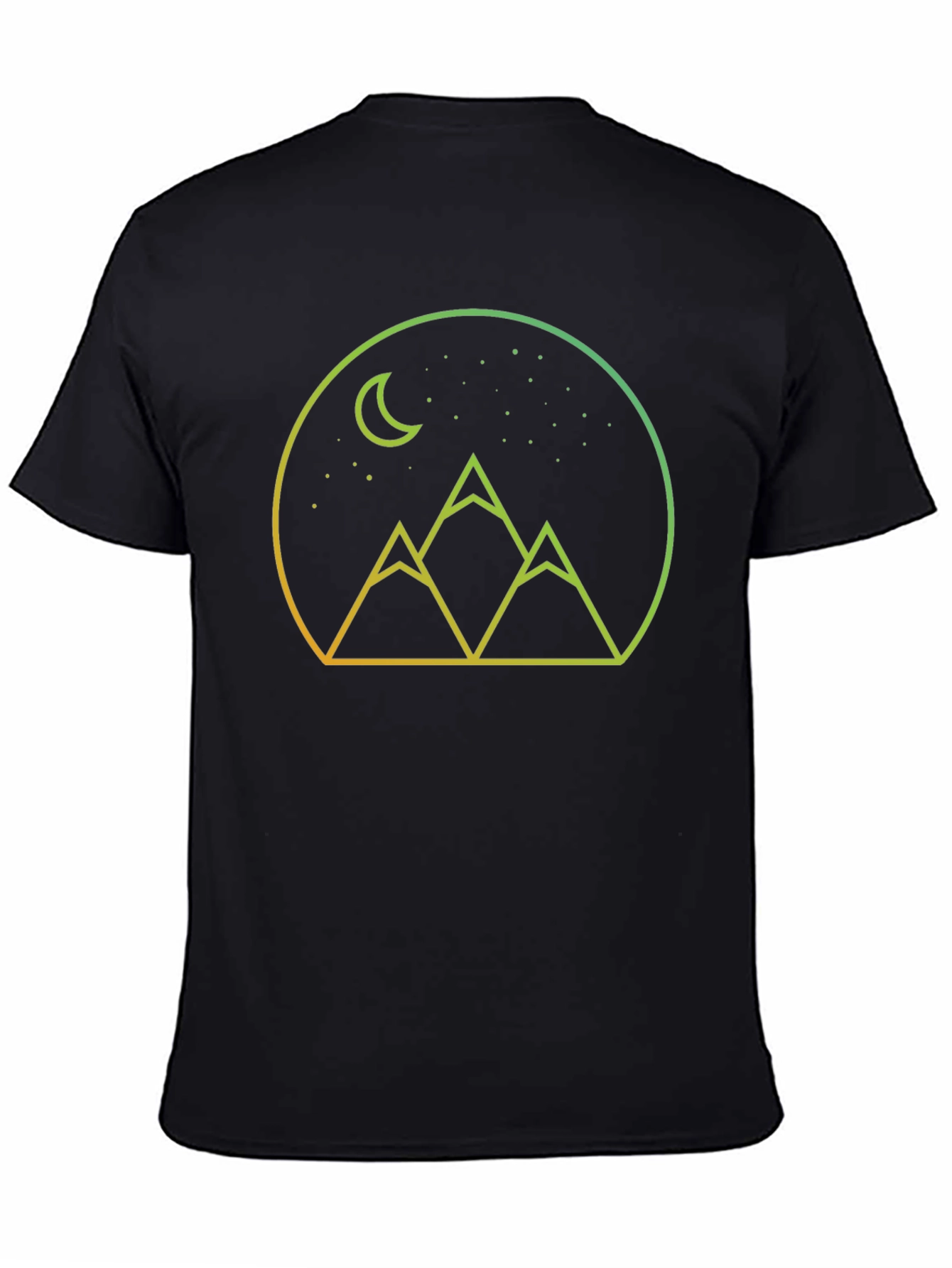 Mountain Moon Graphic Tee - Stylish Comfort