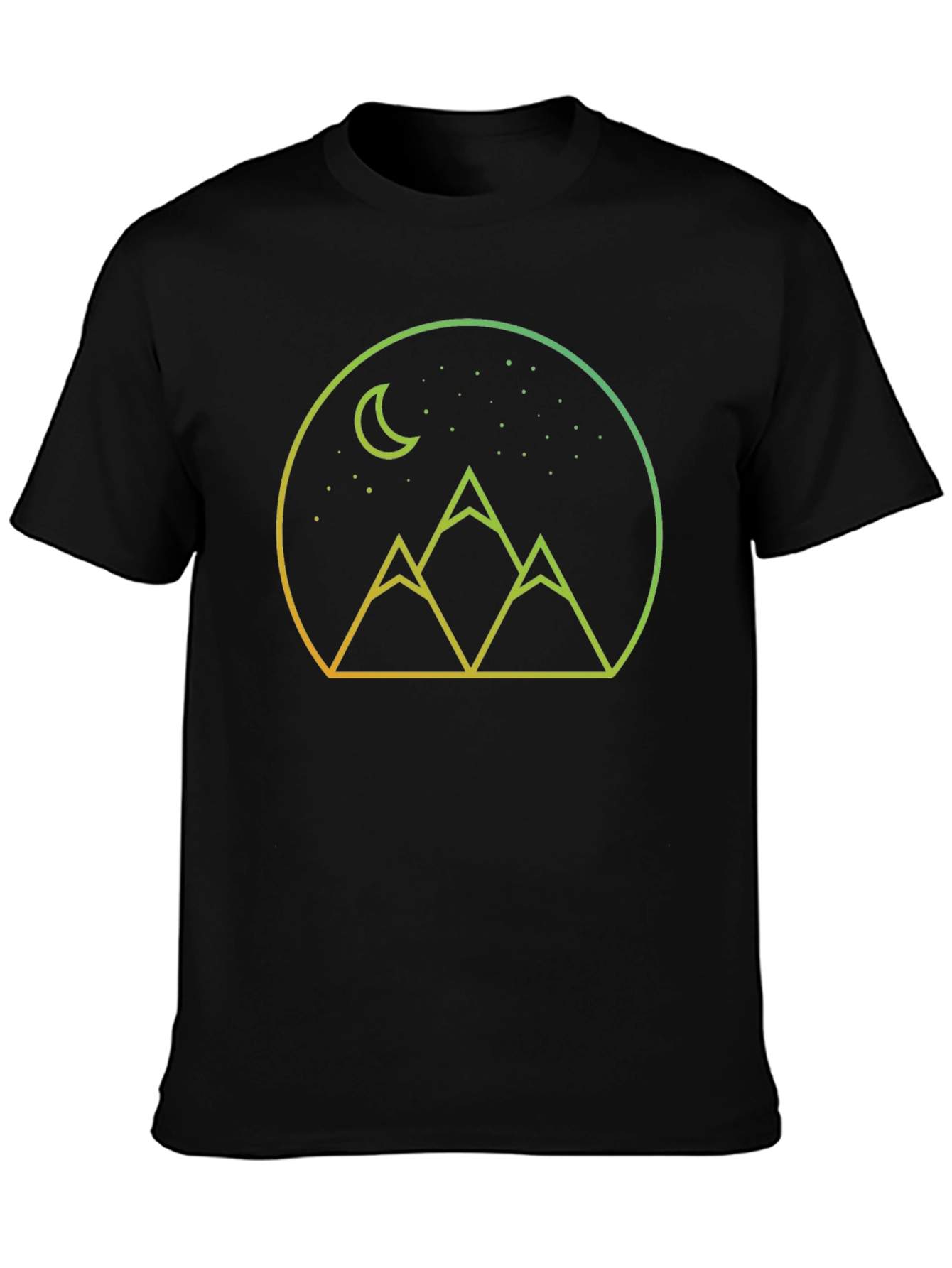 Mountain Moon Graphic Tee - Stylish Comfort