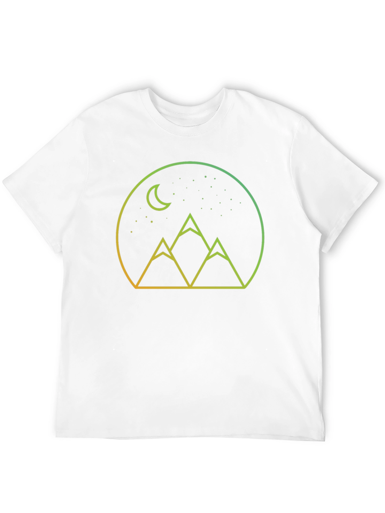 Mountain Moon Graphic Tee - Stylish Comfort