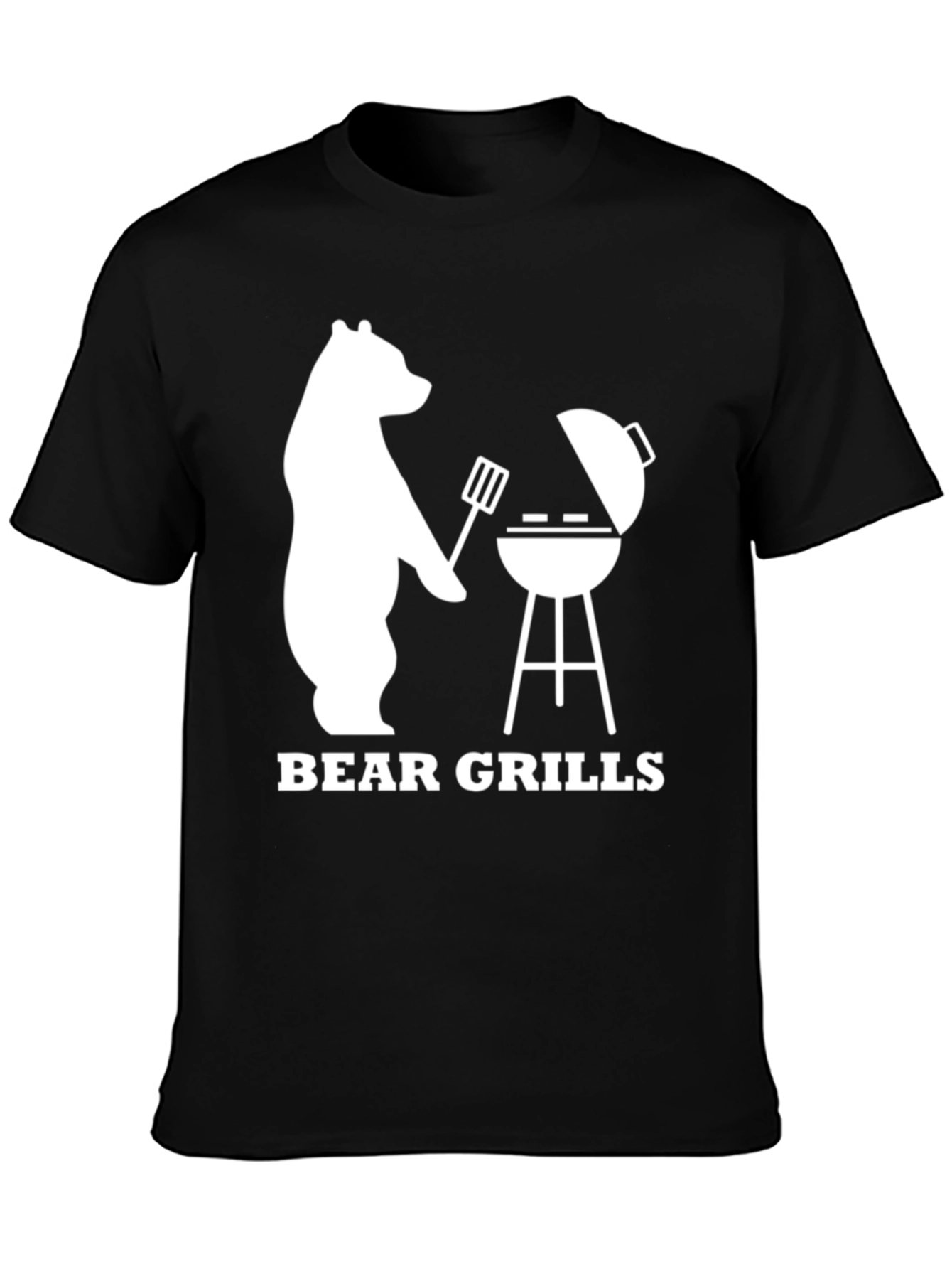 Bear Grills BBQ Graphic T-Shirt