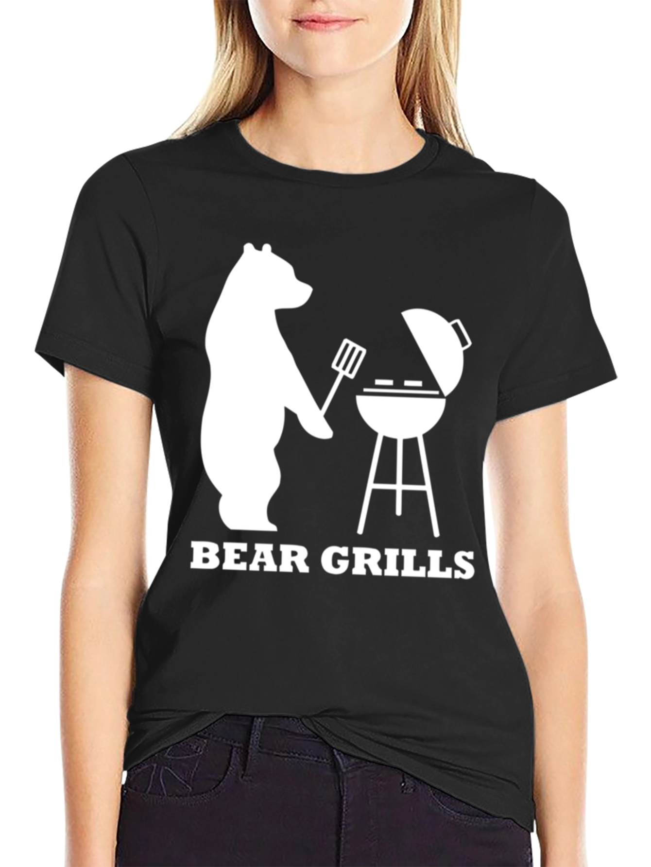 Bear Grills BBQ Graphic T-Shirt