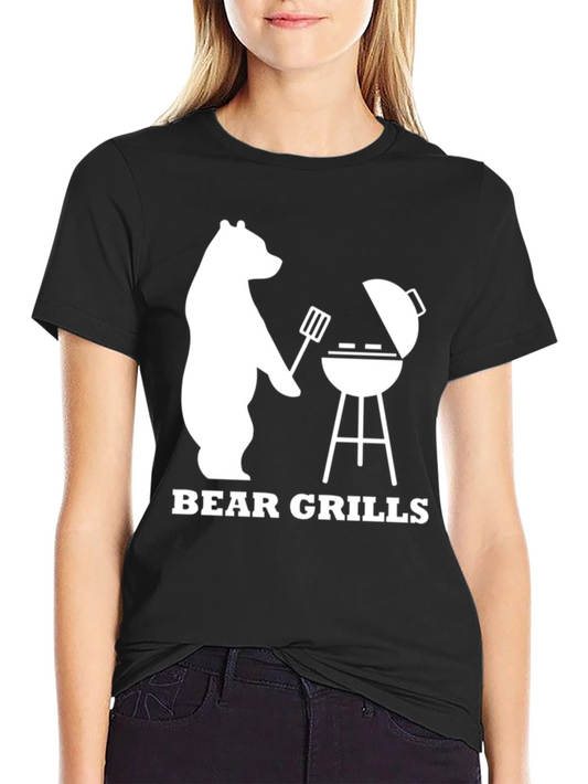 Bear Grills BBQ Graphic T-Shirt