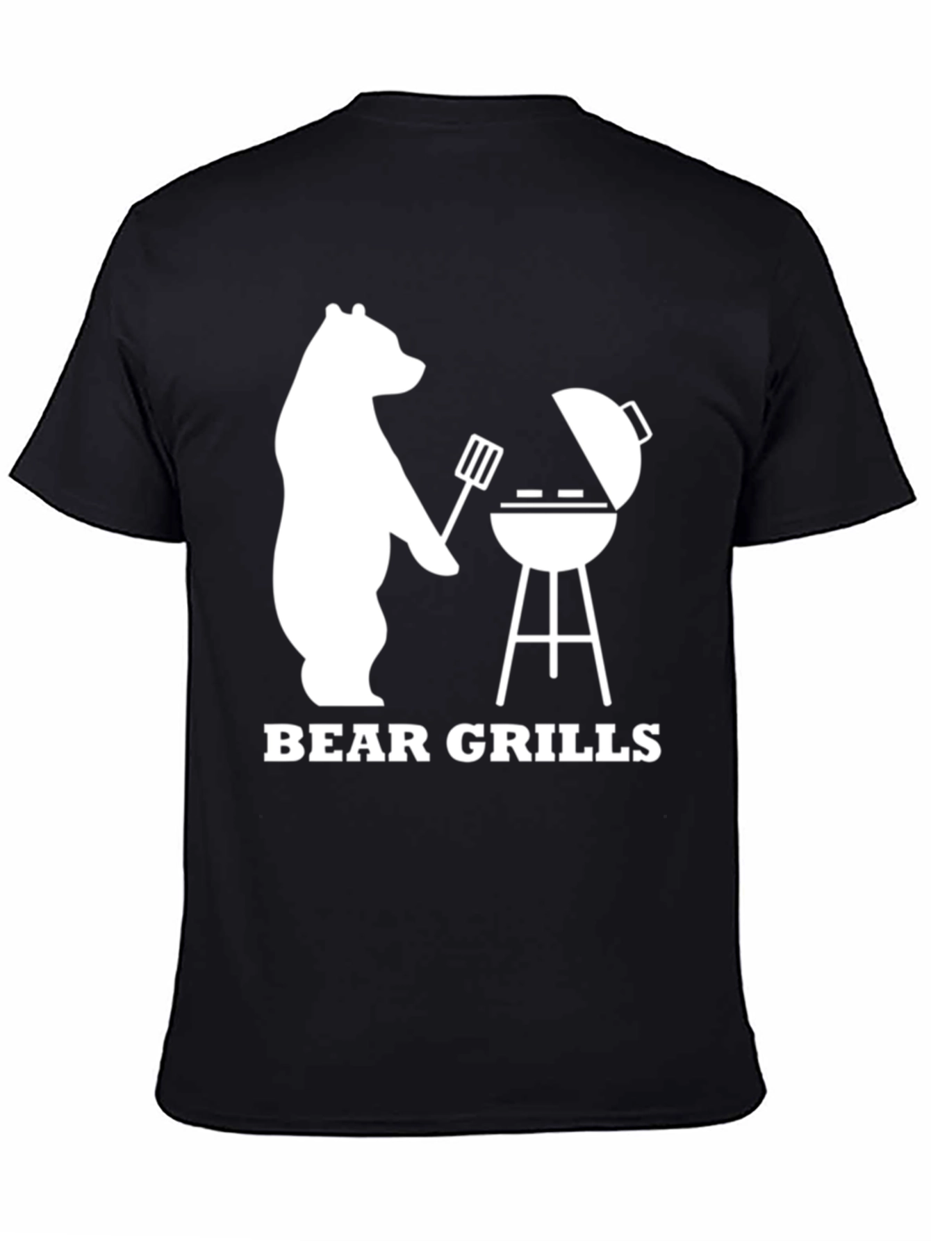Bear Grills BBQ Graphic T-Shirt