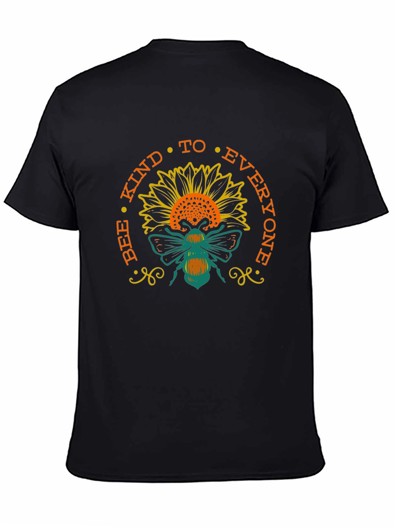 Bee Kind Sunflower T-Shirt - Positive Message Tee