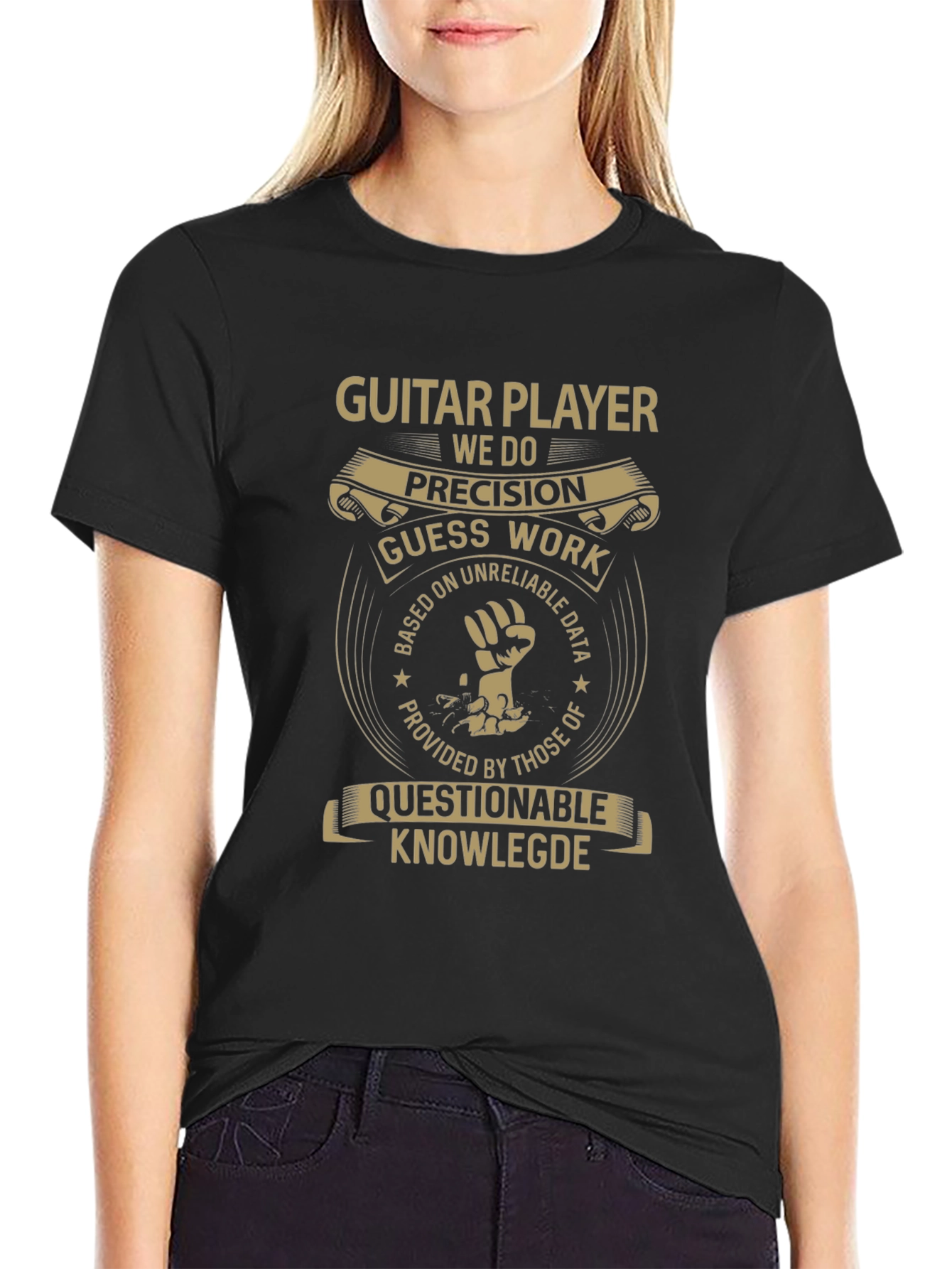 Guitar Player Precision Graphic Tee