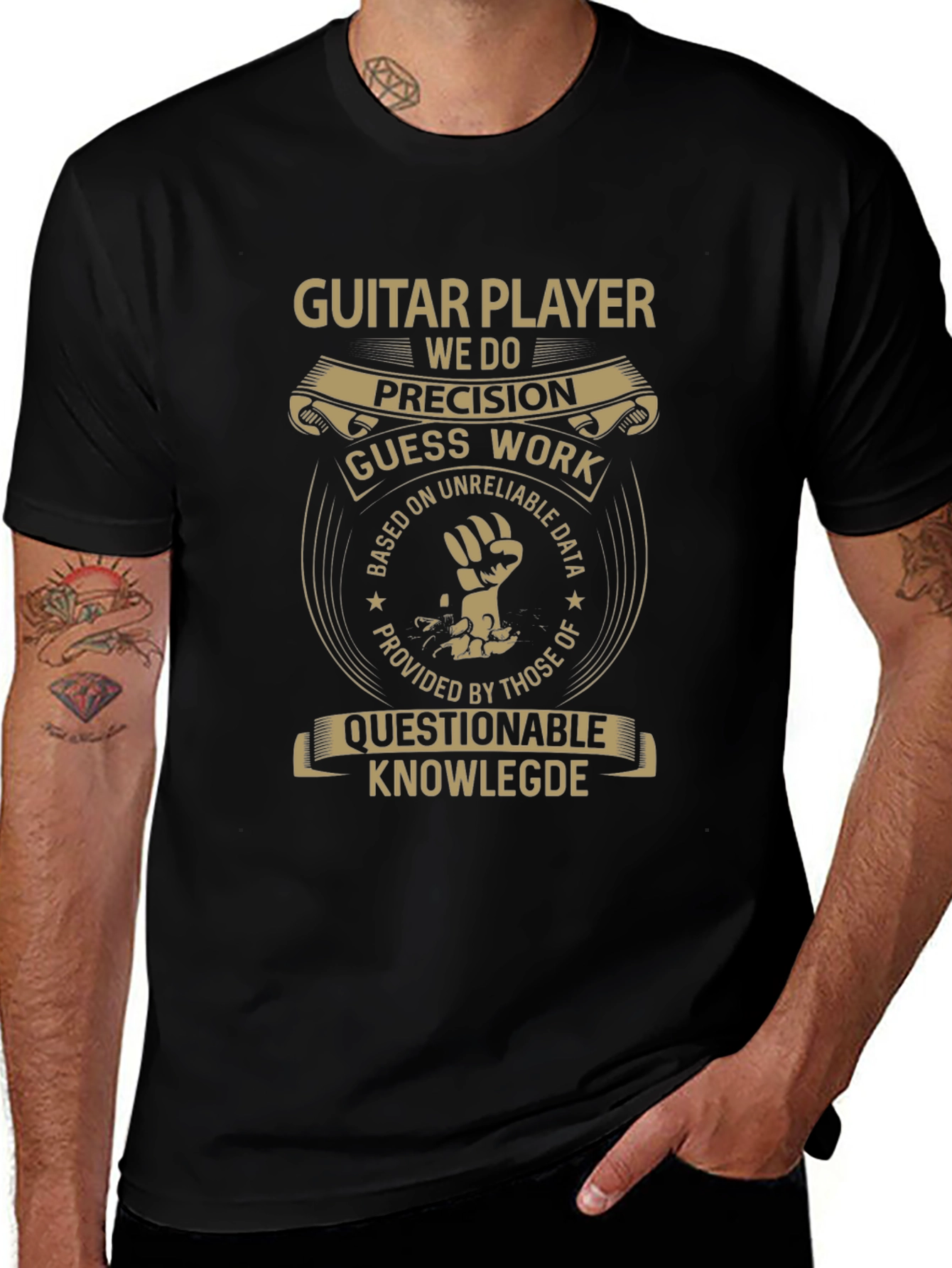 Guitar Player Precision Graphic Tee