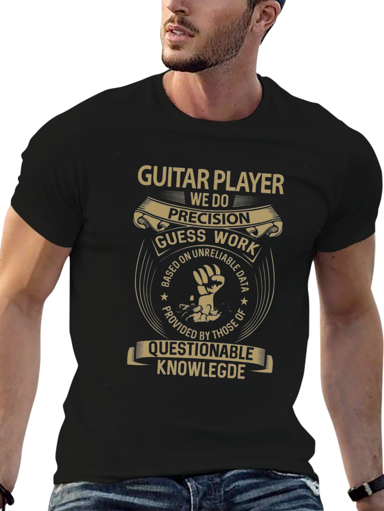 Guitar Player Precision Graphic Tee