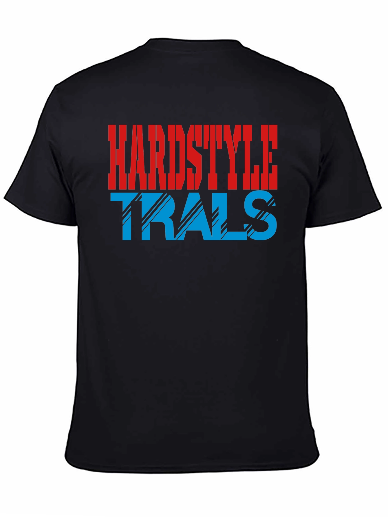 Hardstyle Trals Black Graphic Tee