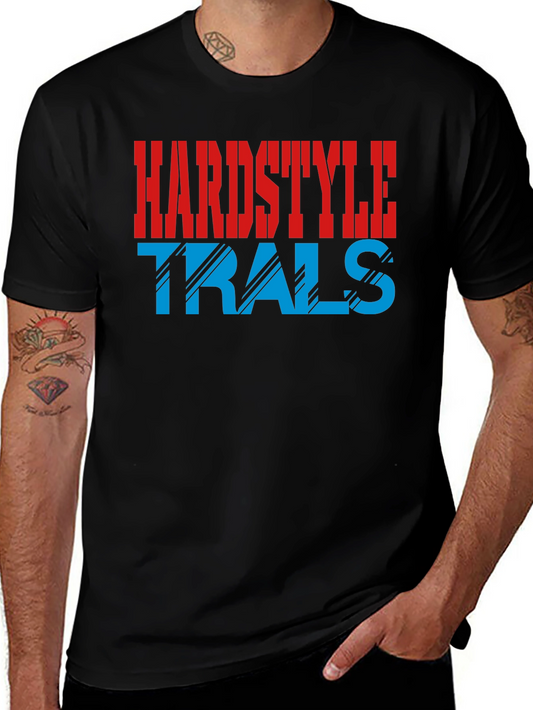 Hardstyle Trals Black Graphic Tee